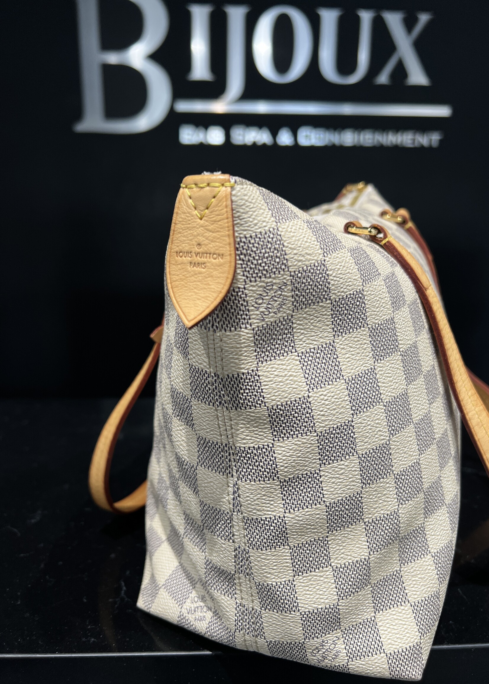Louis Vuitton SOLD - Louis Vuitton Lena PM Damier Azur