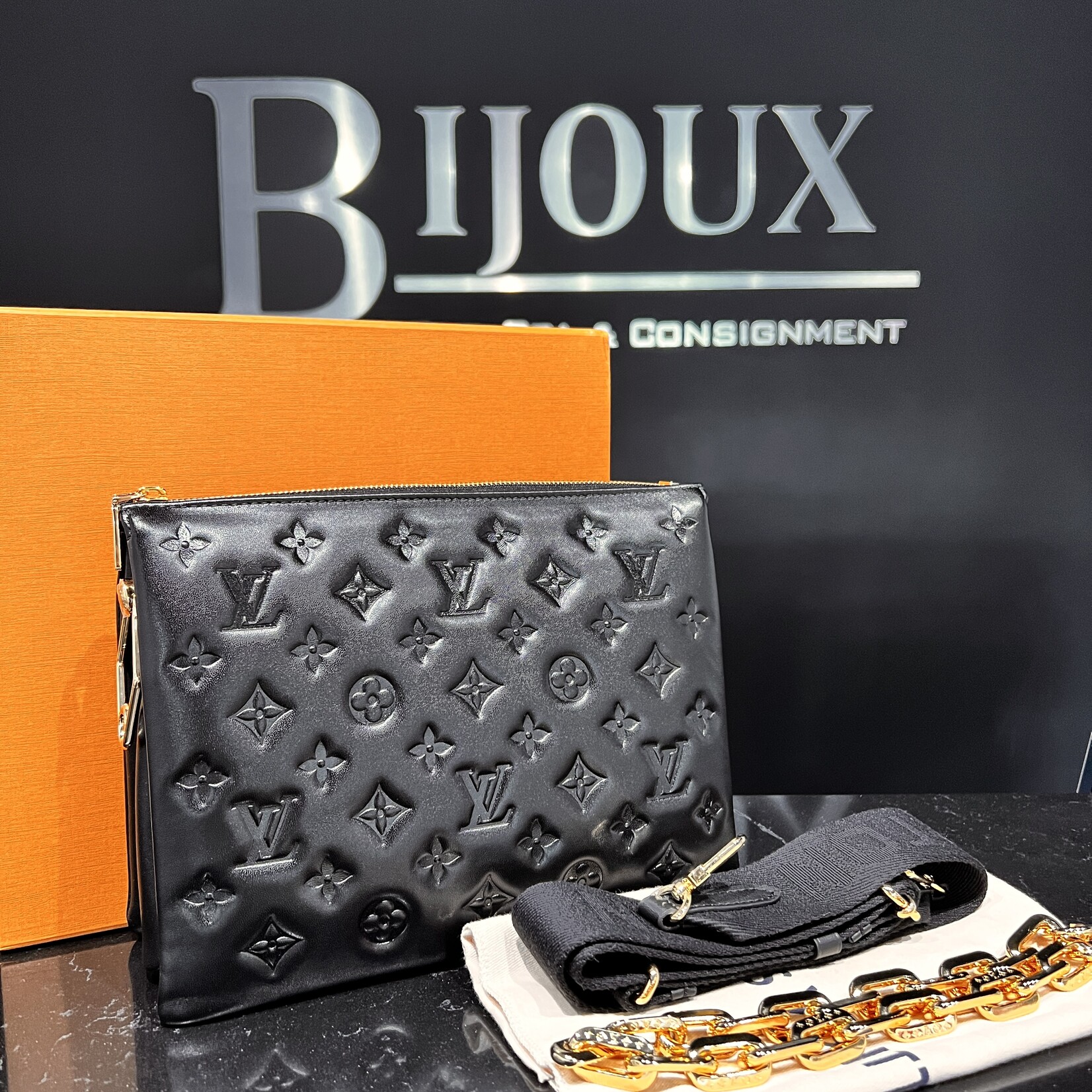 Louis Vuitton SOLD - Louis Vuitton Coussin Black