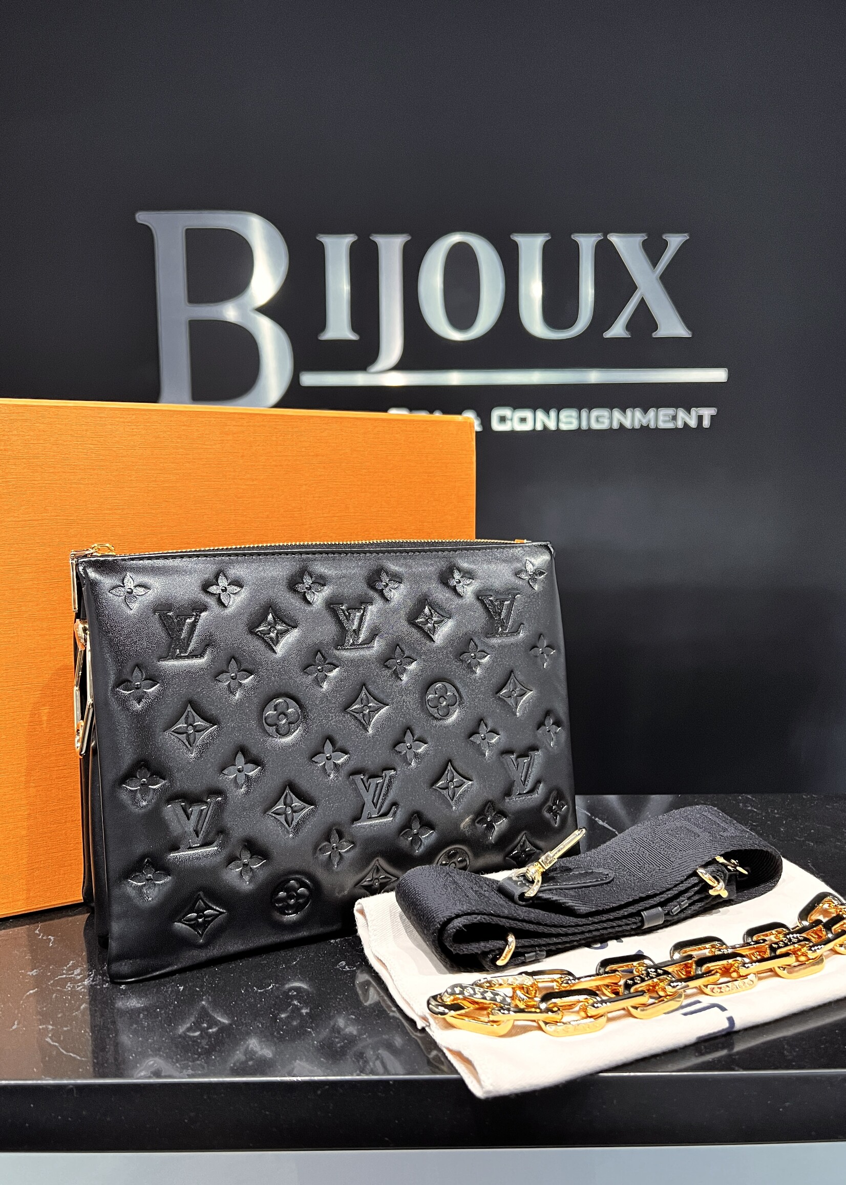 Louis Vuitton SOLD - Louis Vuitton Coussin Black
