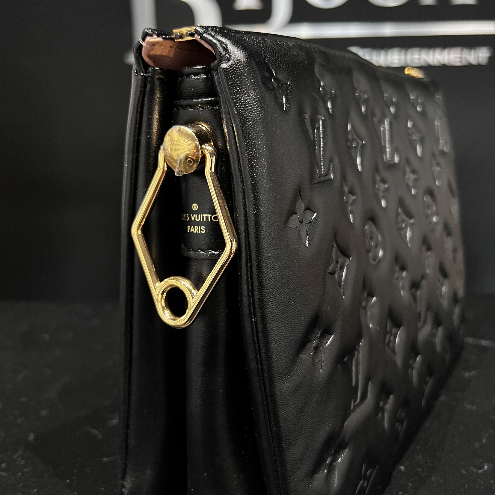 Louis Vuitton SOLD - Louis Vuitton Coussin Black