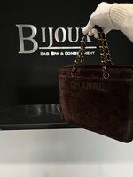 Chanel SOLD- Chanel Suede Shopping Chain Tote