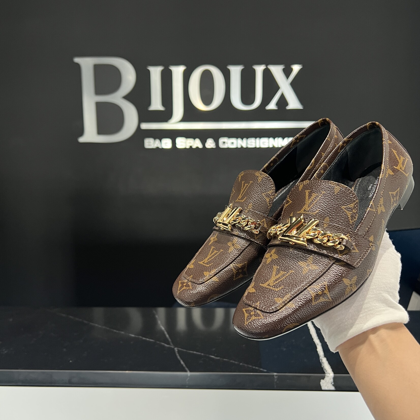 Louis Vuitton SOLD - Louis Vuitton Upper Case Loafers 38.5