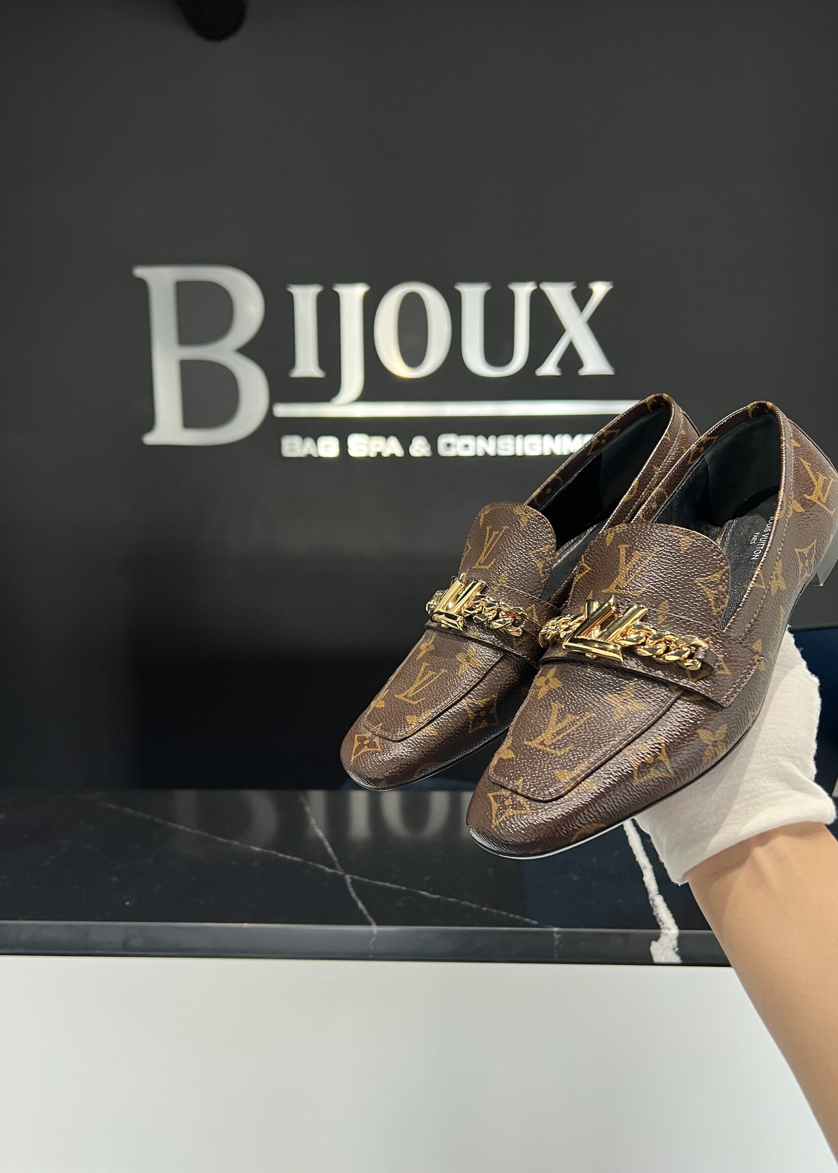 Louis Vuitton SOLD - Louis Vuitton Upper Case Loafers 38.5
