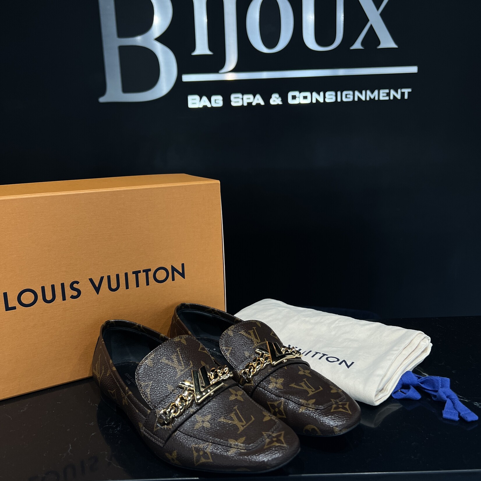Louis Vuitton SOLD - Louis Vuitton Upper Case Loafers 38.5