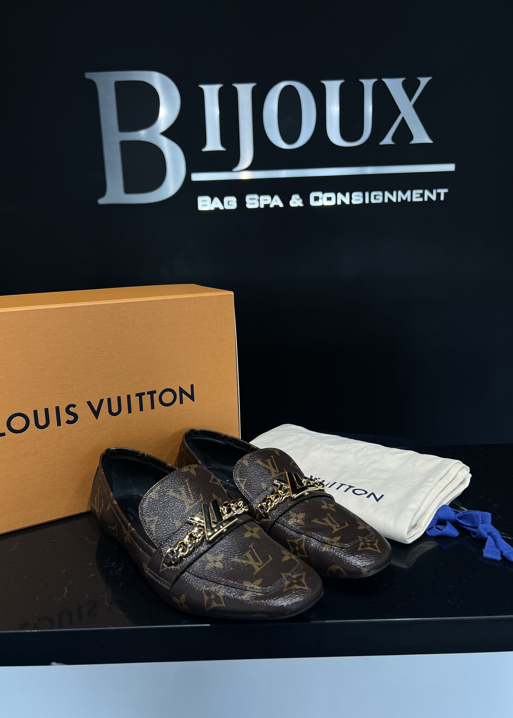 Louis Vuitton SOLD - Louis Vuitton Upper Case Loafers 38.5