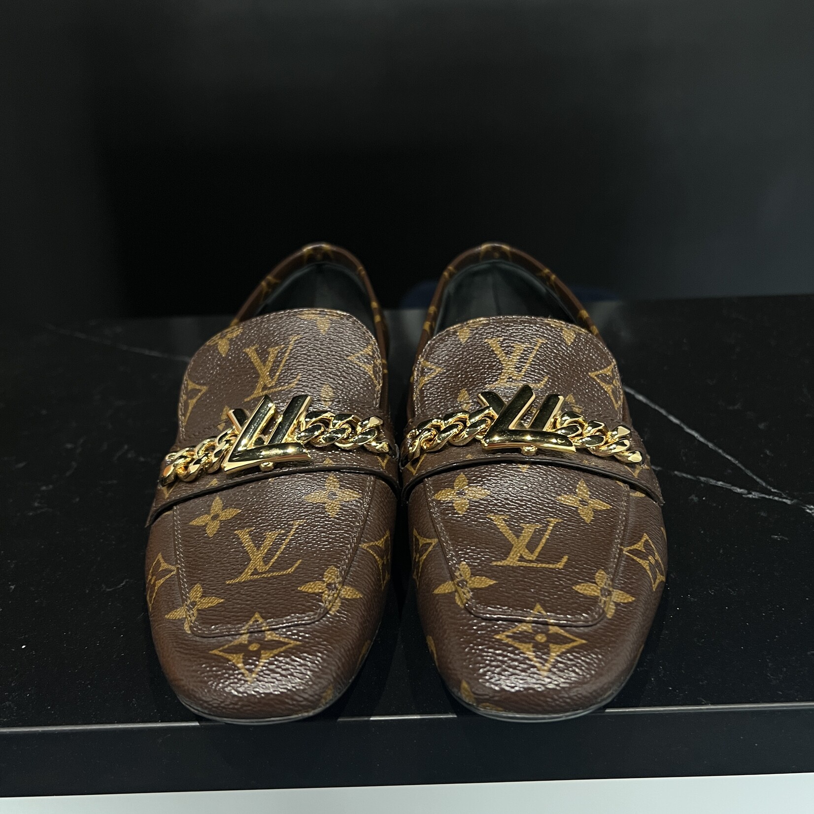 Louis Vuitton SOLD - Louis Vuitton Upper Case Loafers 38.5