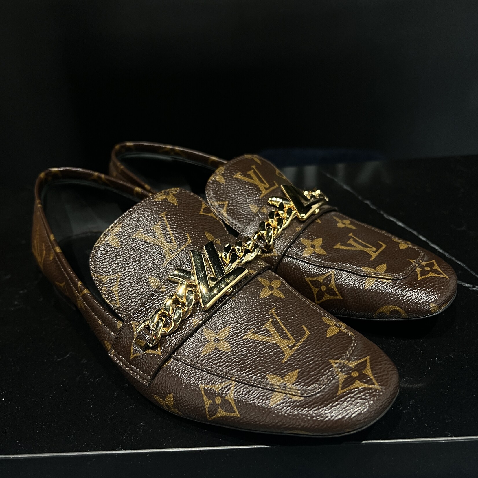 Louis Vuitton SOLD - Louis Vuitton Upper Case Loafers 38.5