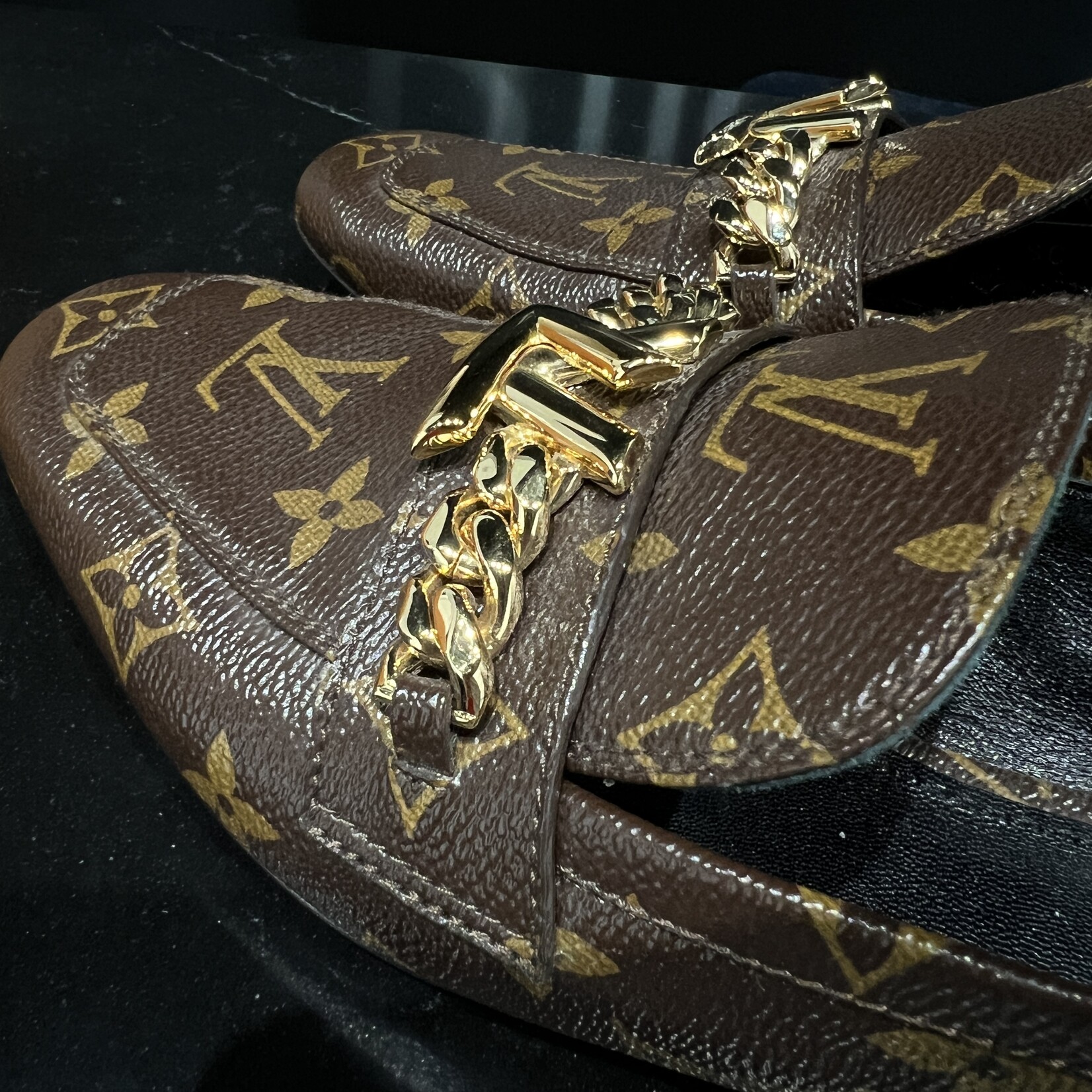 Louis Vuitton SOLD - Louis Vuitton Upper Case Loafers 38.5