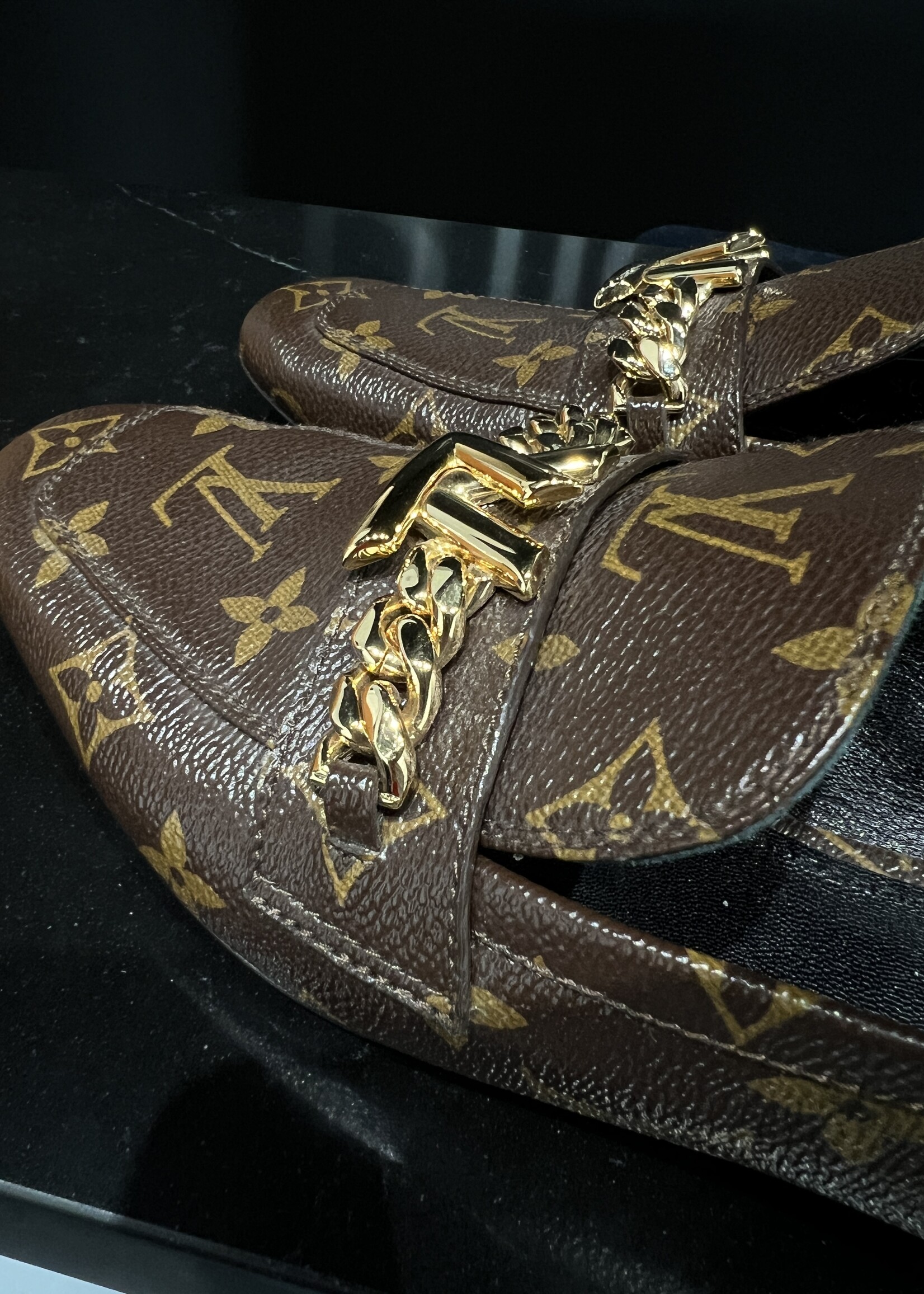 Louis Vuitton SOLD - Louis Vuitton Upper Case Loafers 38.5