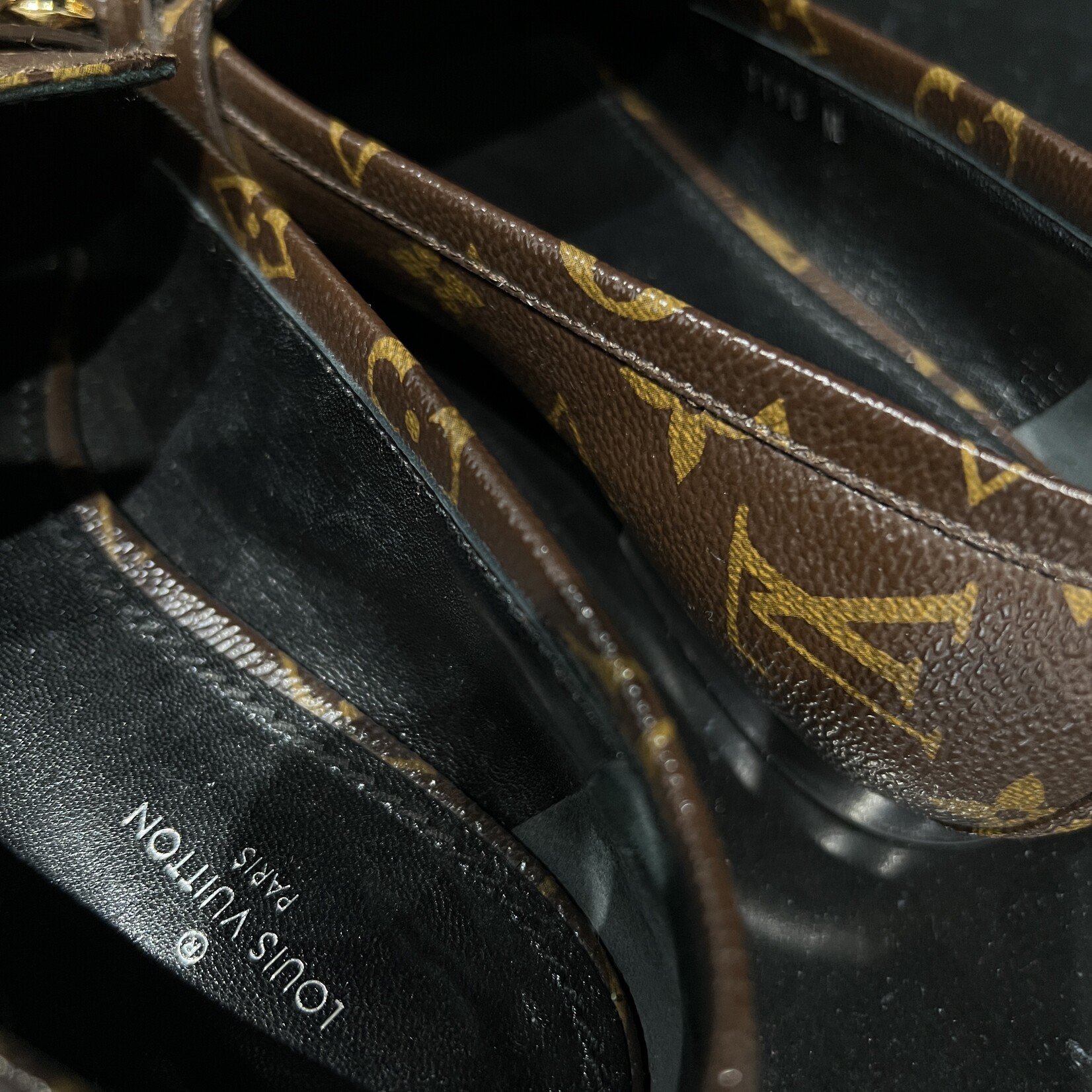 Louis Vuitton SOLD - Louis Vuitton Upper Case Loafers 38.5
