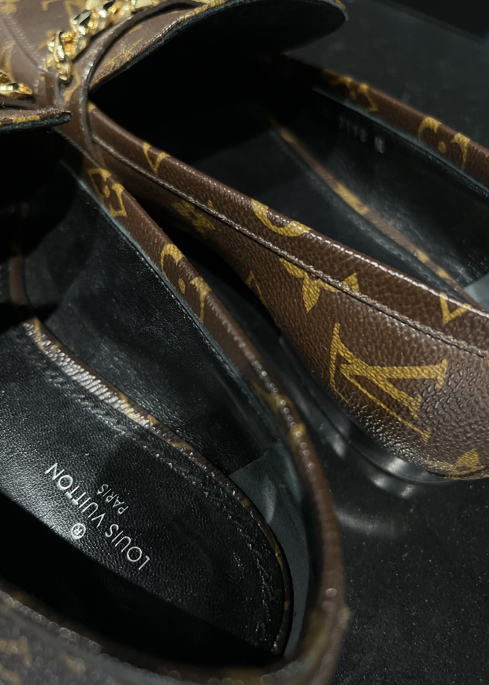 Louis Vuitton SOLD - Louis Vuitton Upper Case Loafers 38.5