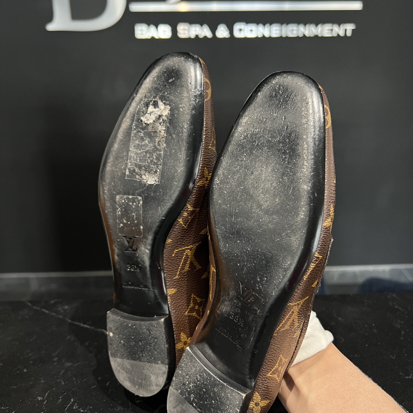 Louis Vuitton SOLD - Louis Vuitton Upper Case Loafers 38.5