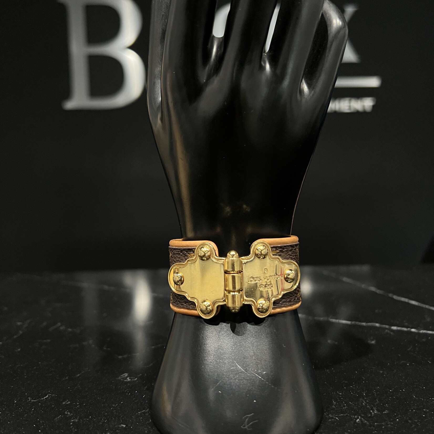 Louis Vuitton SOLD- Louis Vuitton Save It Cuff Bracelet 17