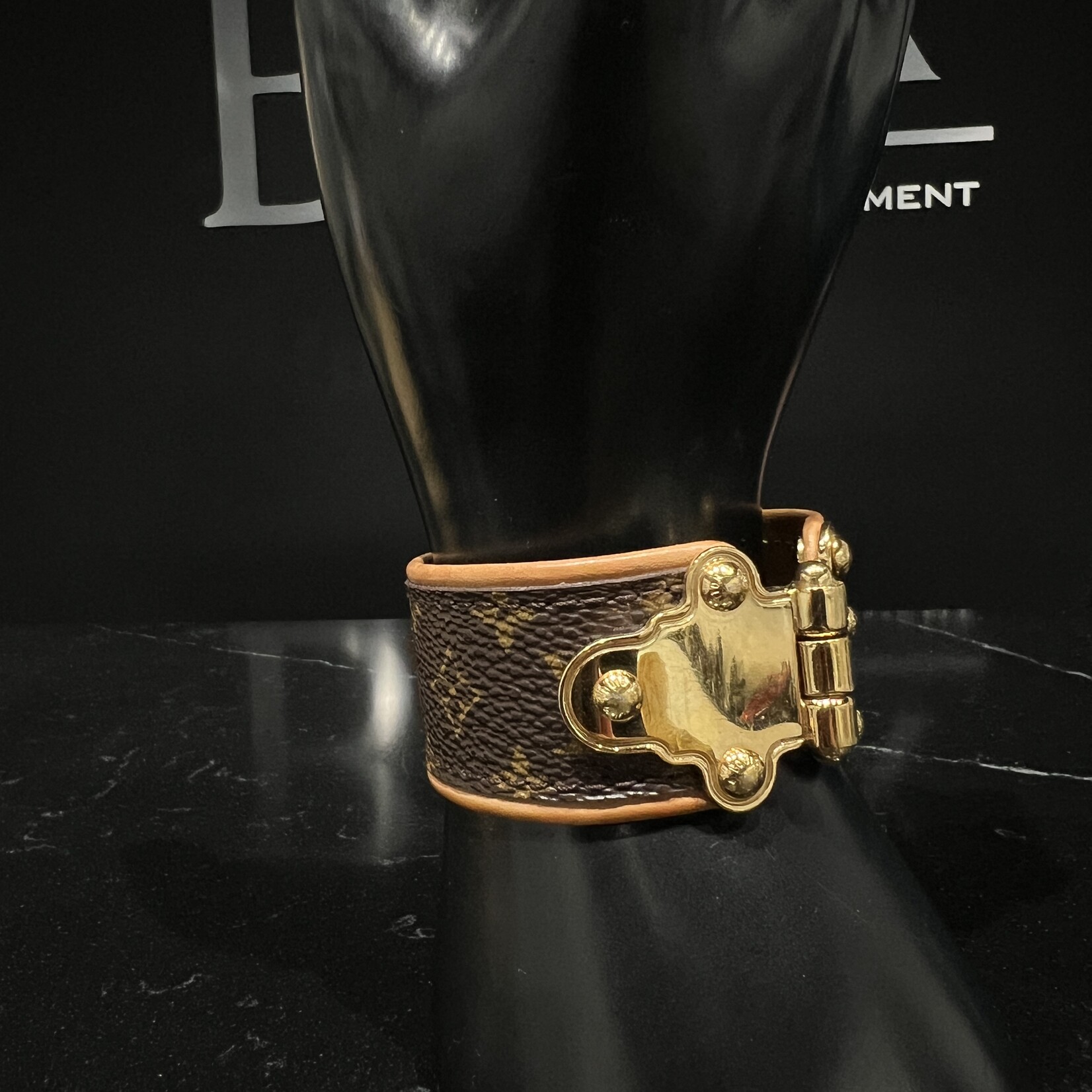 Louis Vuitton SOLD- Louis Vuitton Save It Cuff Bracelet 17