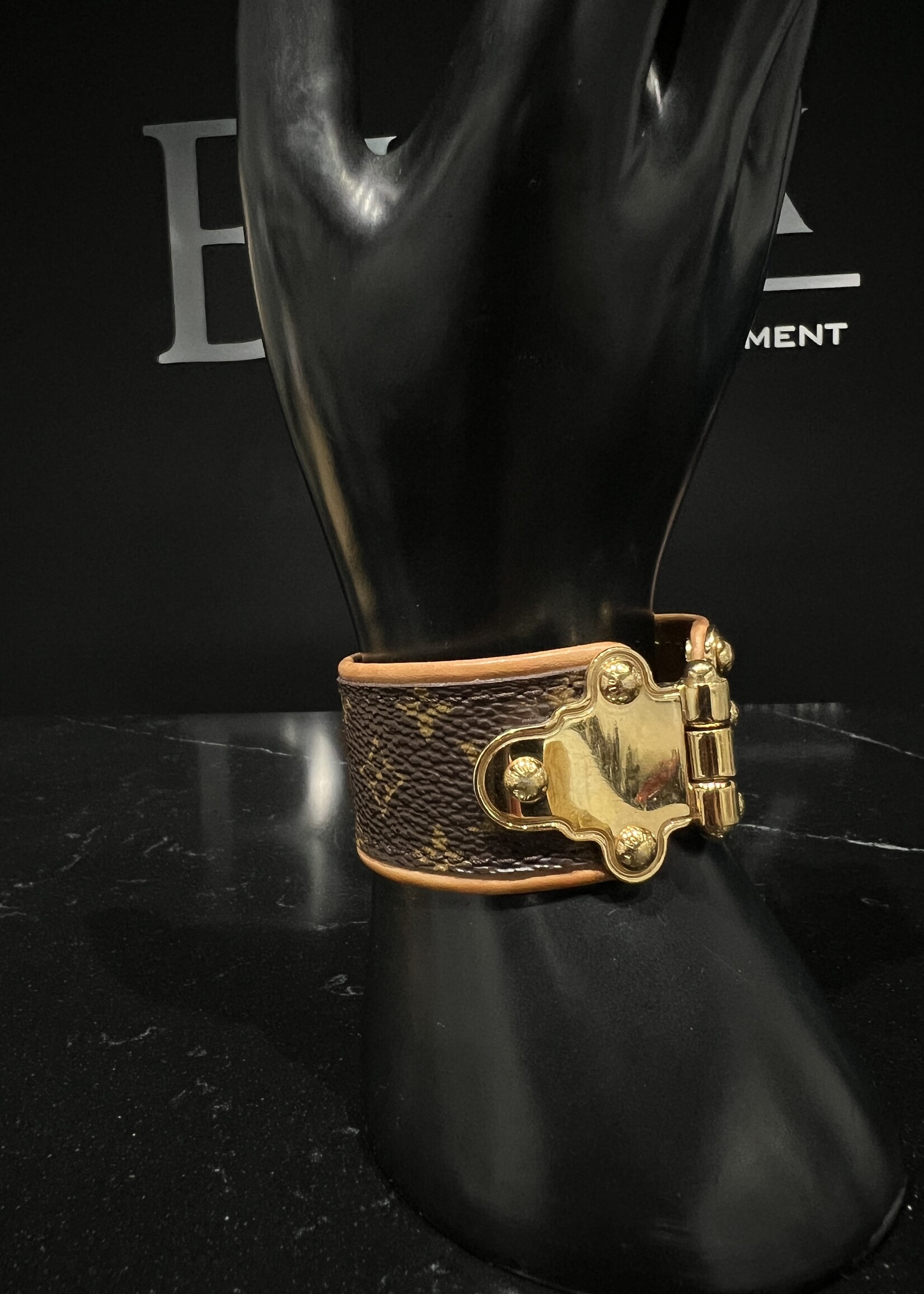 Louis Vuitton SOLD- Louis Vuitton Save It Cuff Bracelet 17