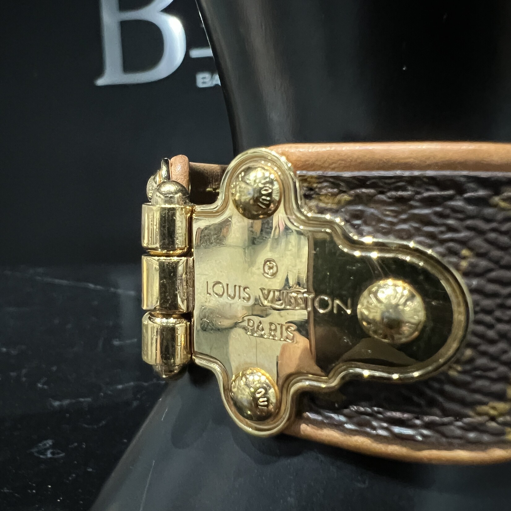 Louis Vuitton SOLD- Louis Vuitton Save It Cuff Bracelet 17