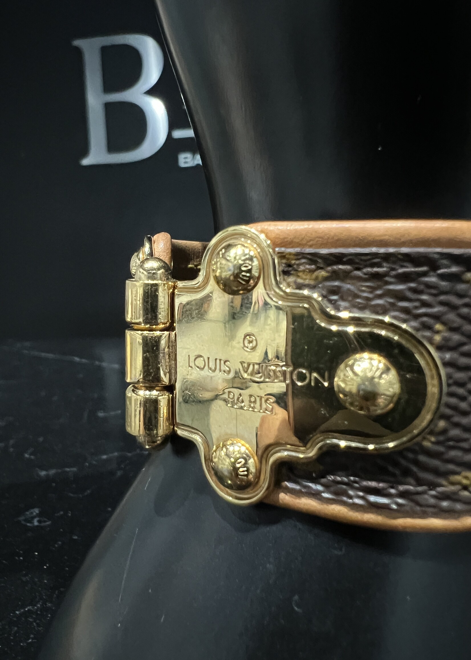 Louis Vuitton SOLD- Louis Vuitton Save It Cuff Bracelet 17