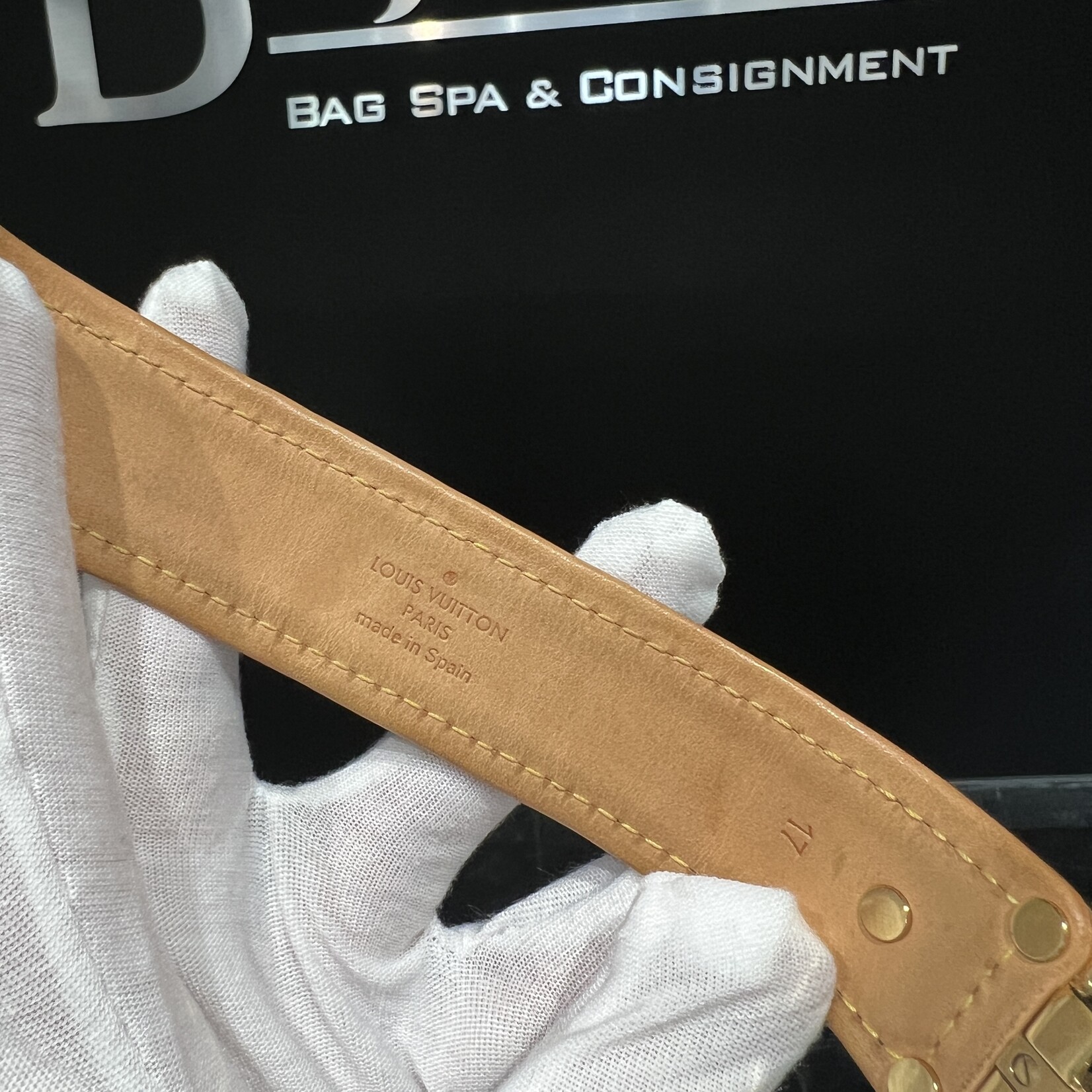 Louis Vuitton SOLD- Louis Vuitton Save It Cuff Bracelet 17