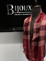 Burberry Burberry Red Cashmere Scarf