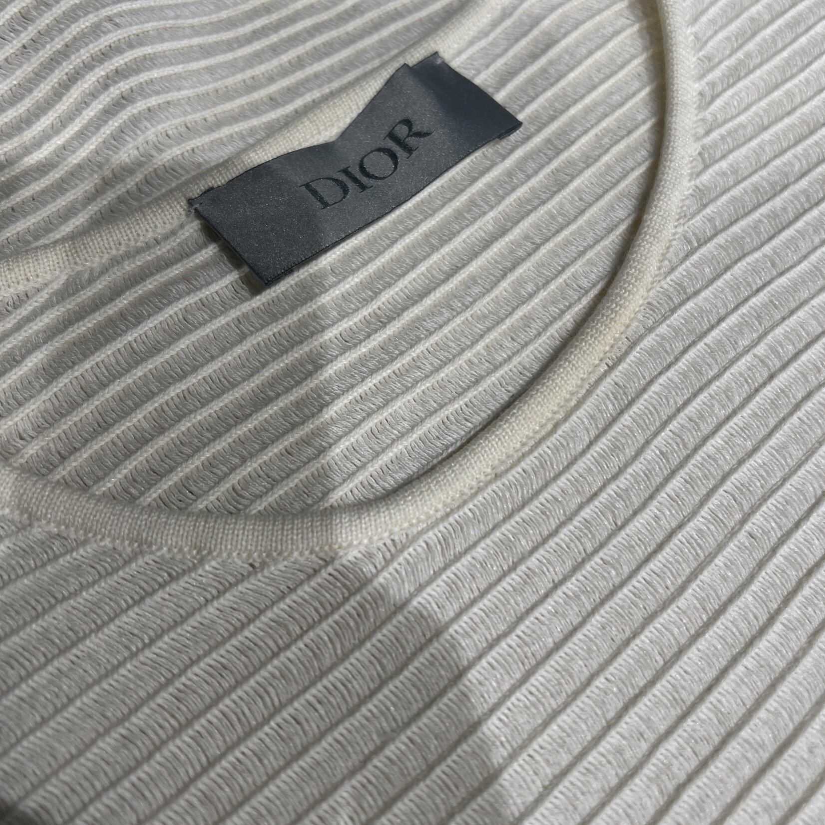 Christian Dior Dior Ribbed T-shirt