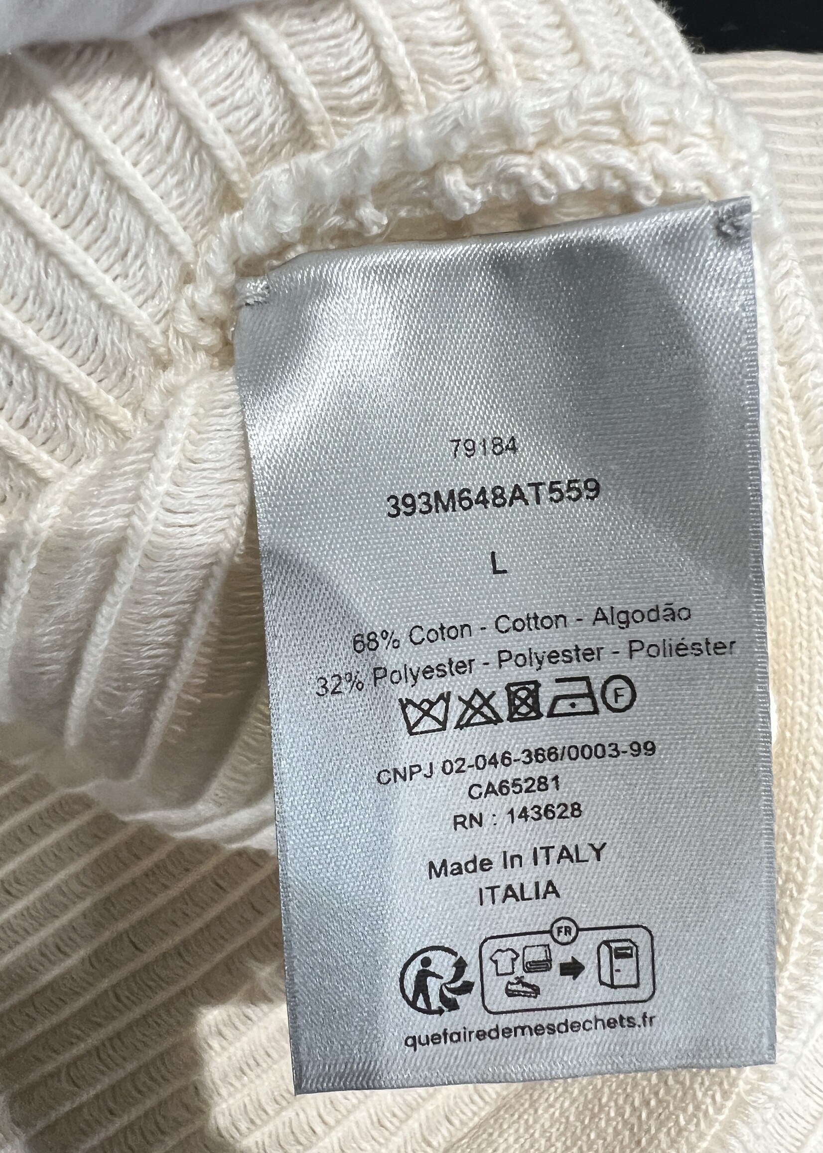 Christian Dior Dior Ribbed T-shirt