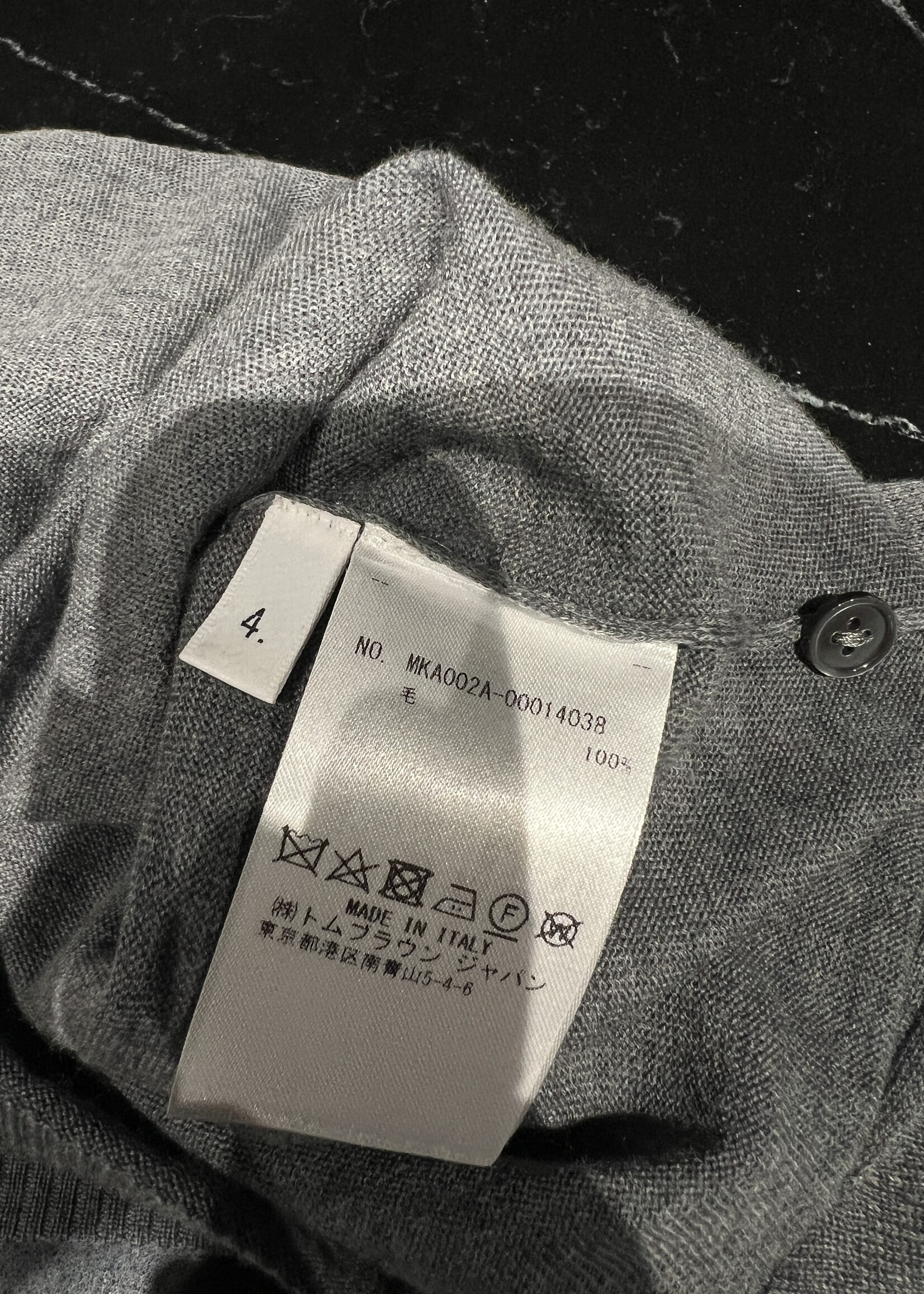 SOLD - Thom Browne Grey