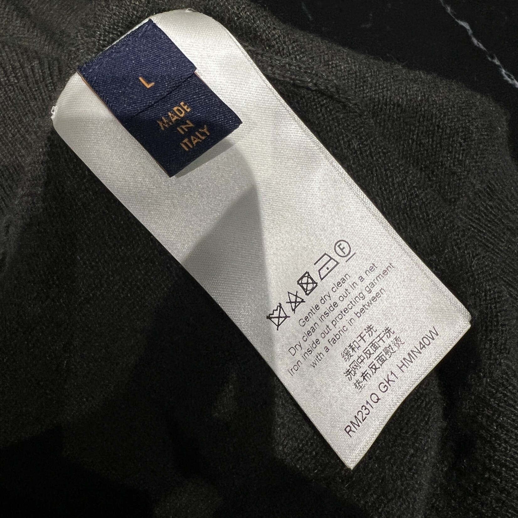 Louis Vuitton SOLD - Louis Vuitton LVSE Embossed Crew Neck- Green