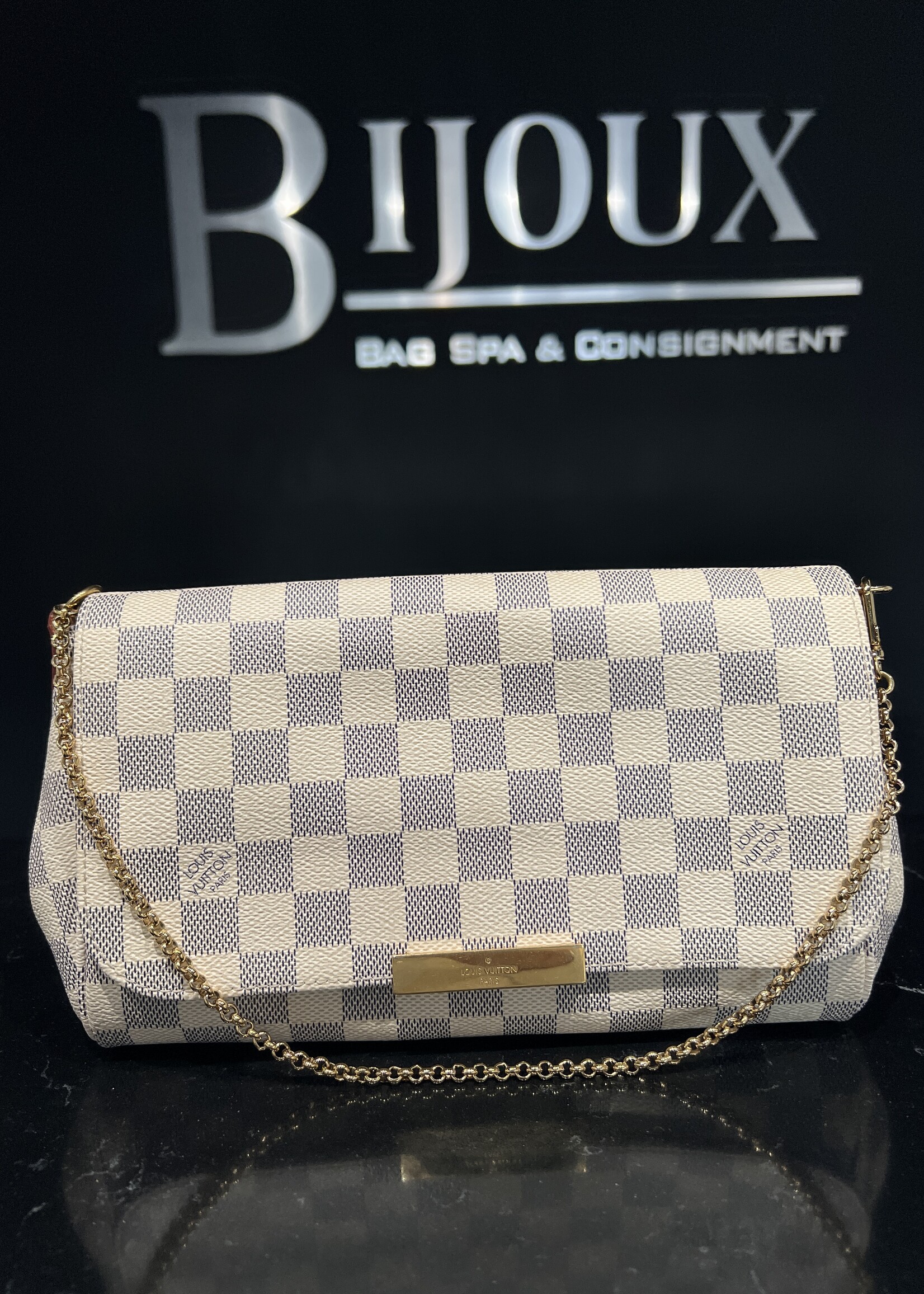Louis Vuitton SOLD- Louis Vuitton Favorite MM Damier Azur