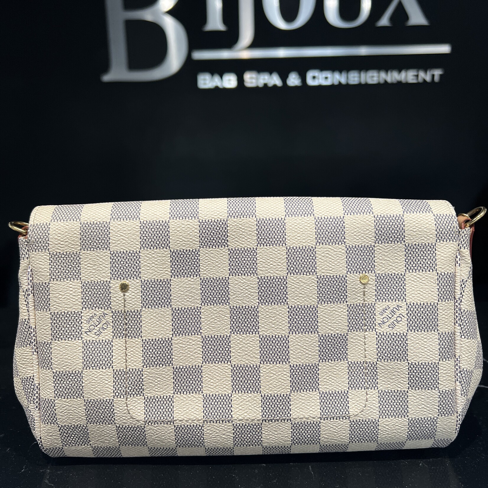 Louis Vuitton SOLD- Louis Vuitton Favorite MM Damier Azur