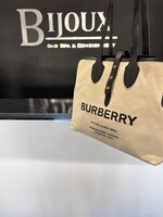 Burberry SOLD - Burberry Canvas Medium Belt Tote