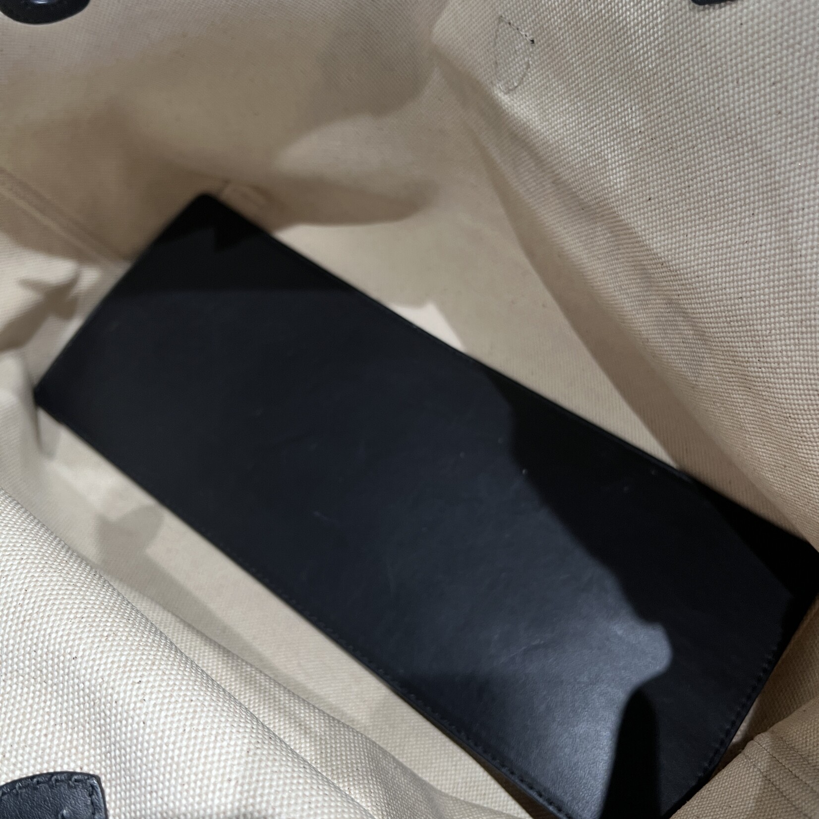 Burberry SOLD - Burberry Canvas Medium Belt Tote