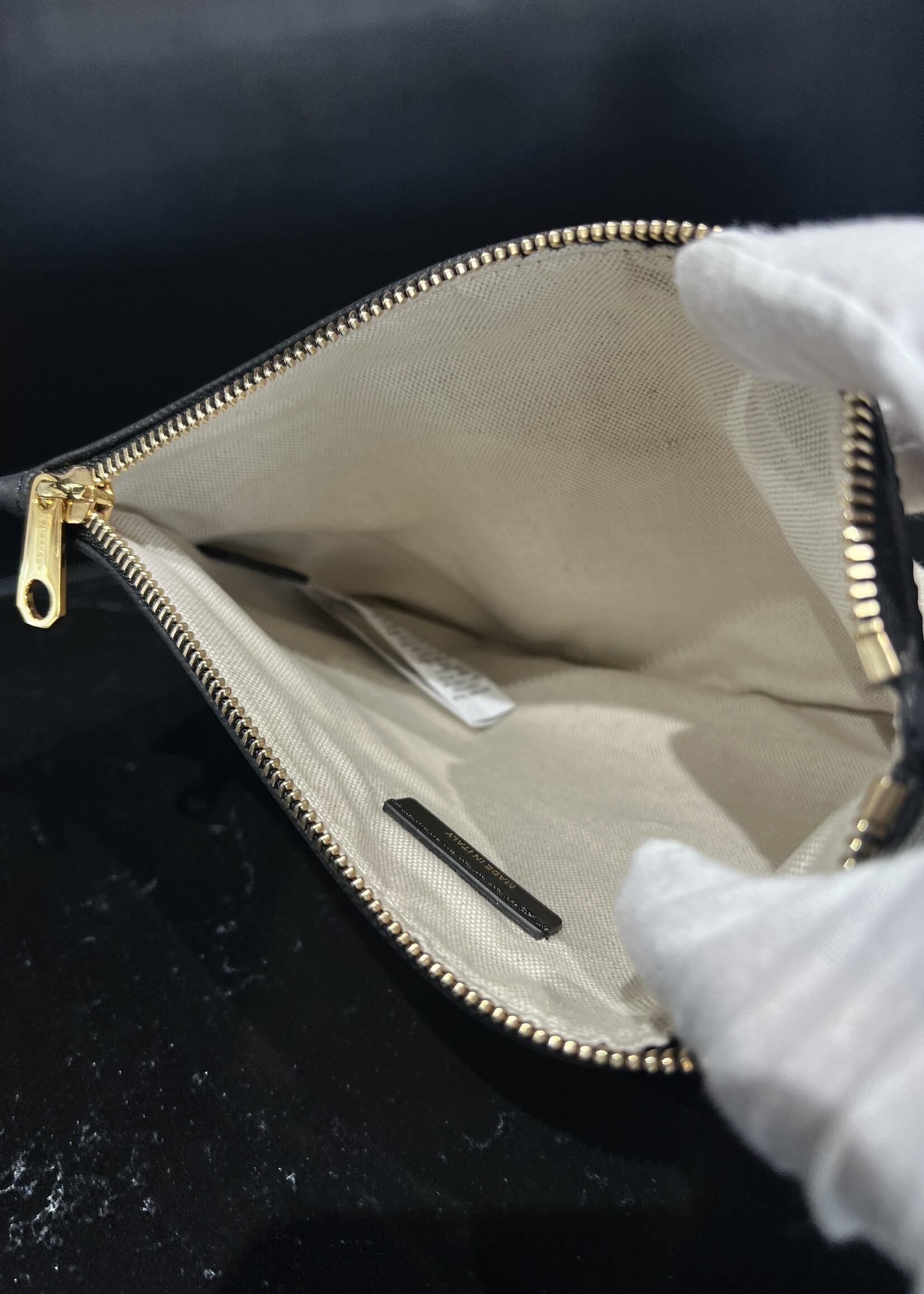 Burberry SOLD - Burberry Canvas Medium Belt Tote