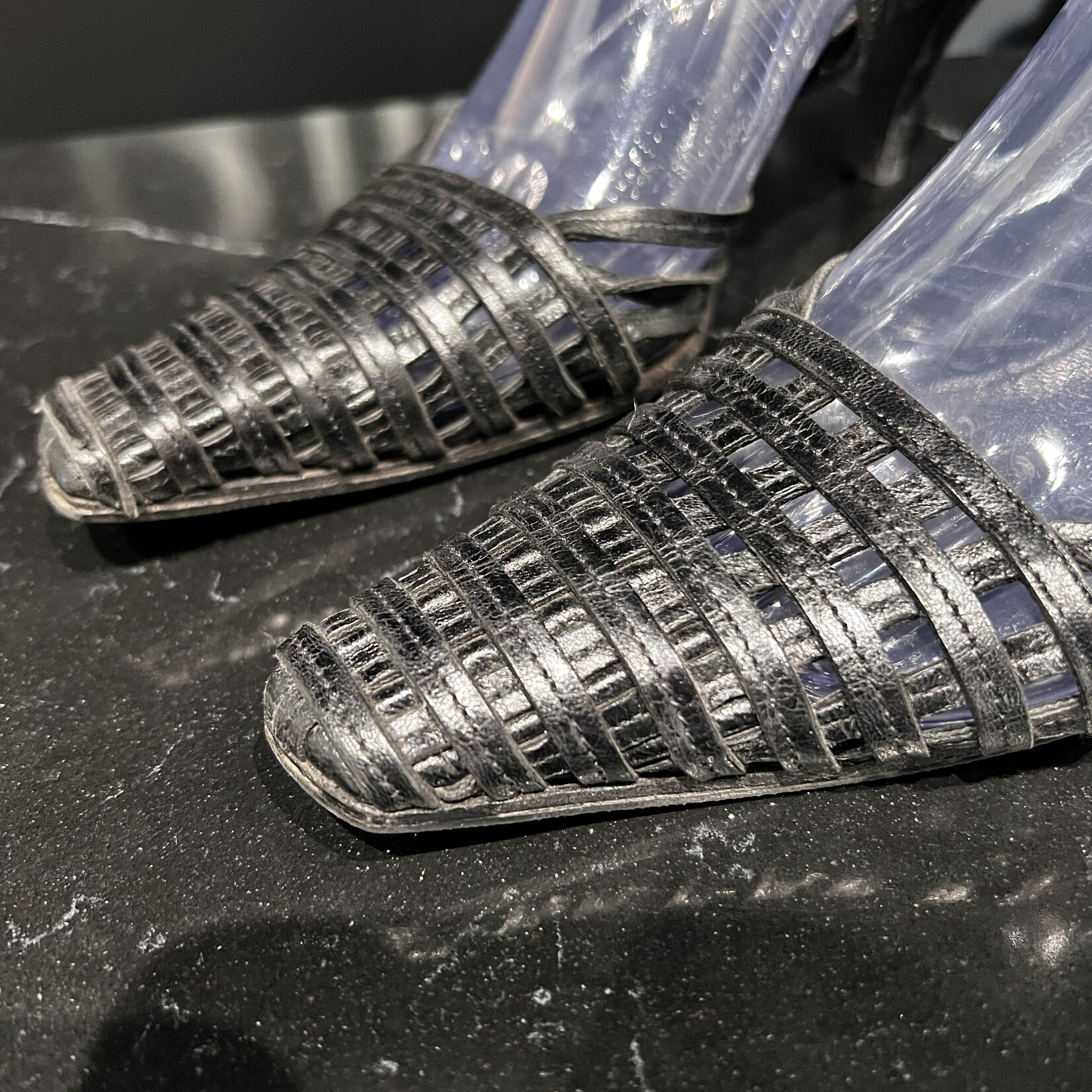 Prada Prada Woven Kitten Heels - 35.5