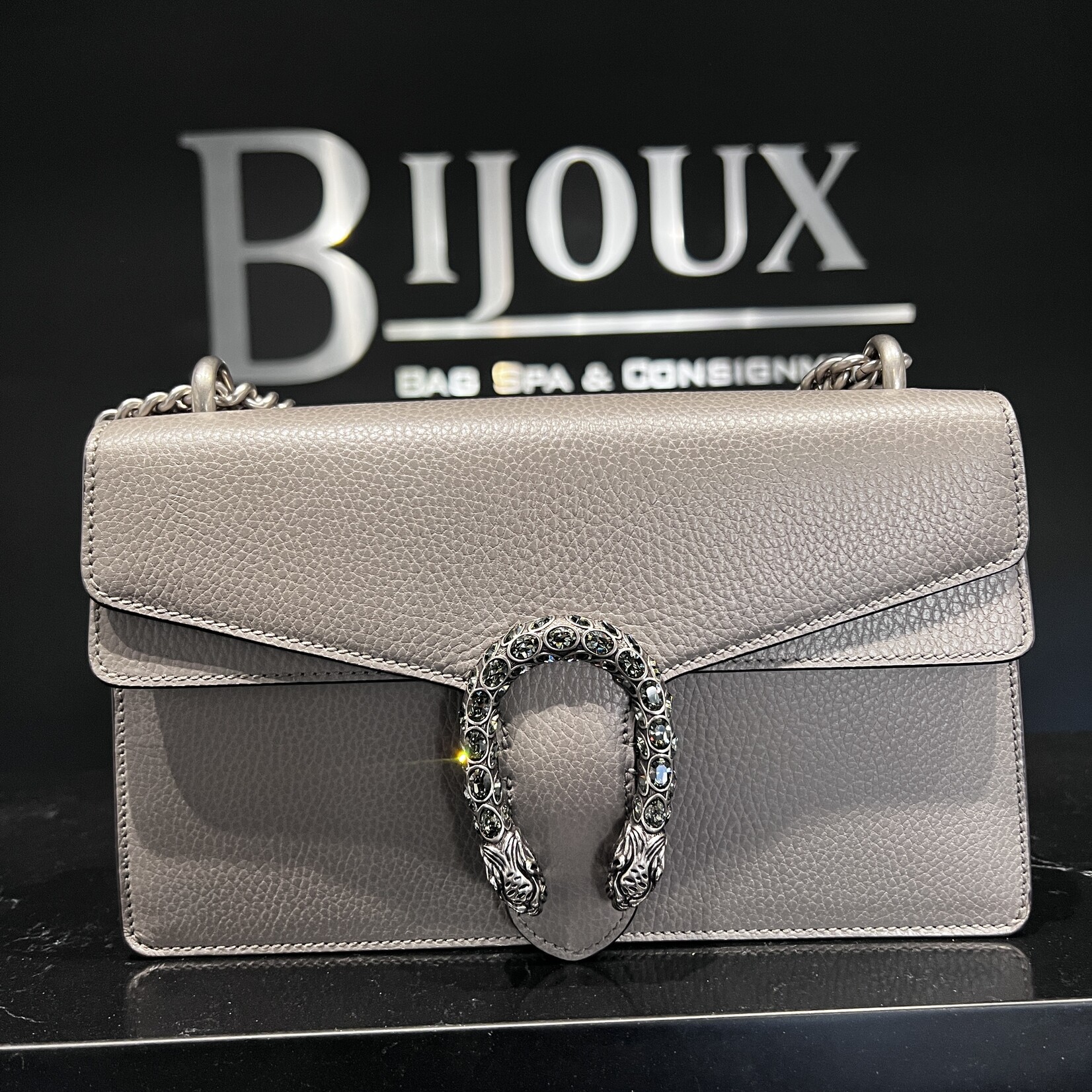 Gucci Gucci Grey Dionysus Crystal