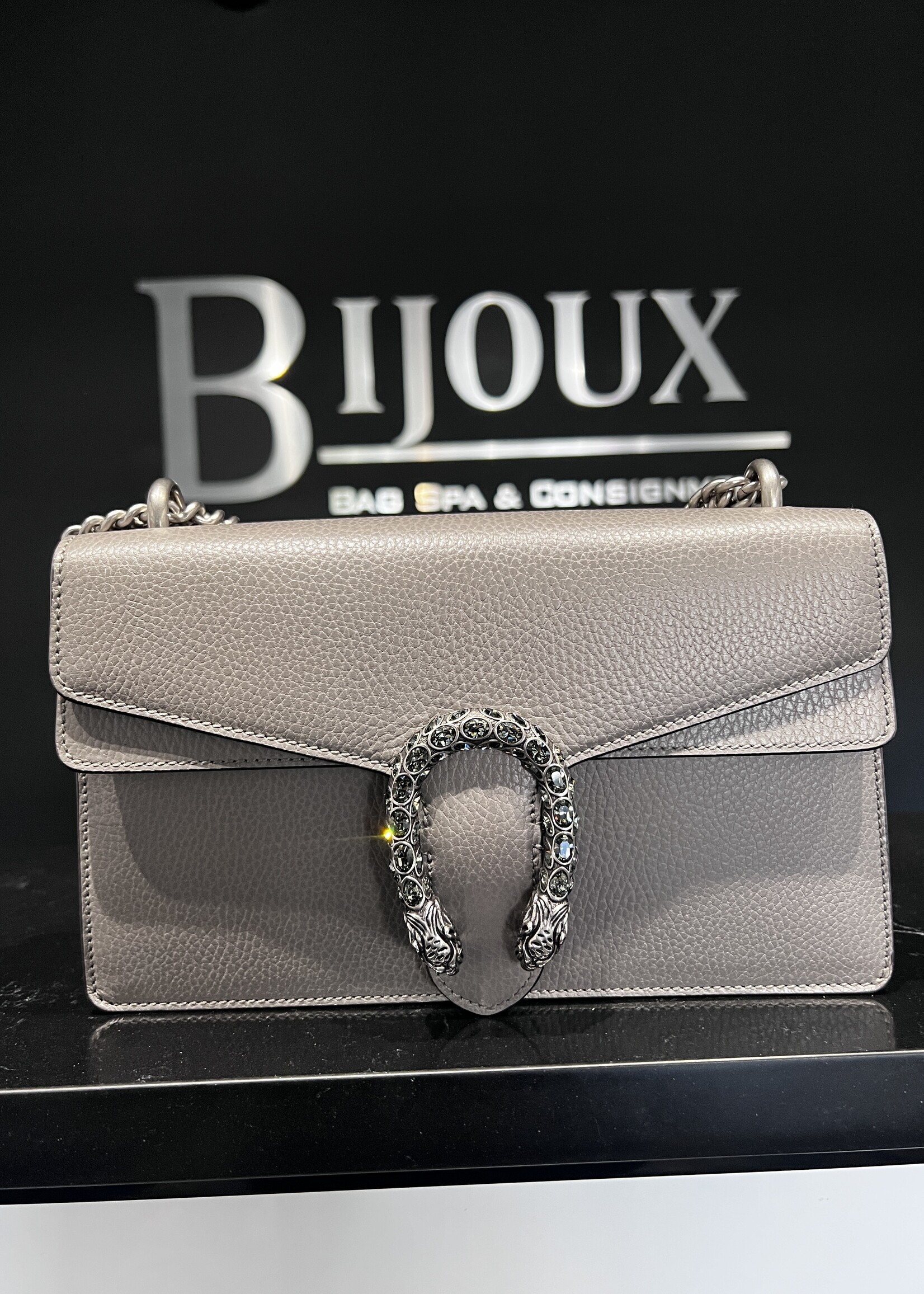 Gucci Gucci Grey Dionysus Crystal