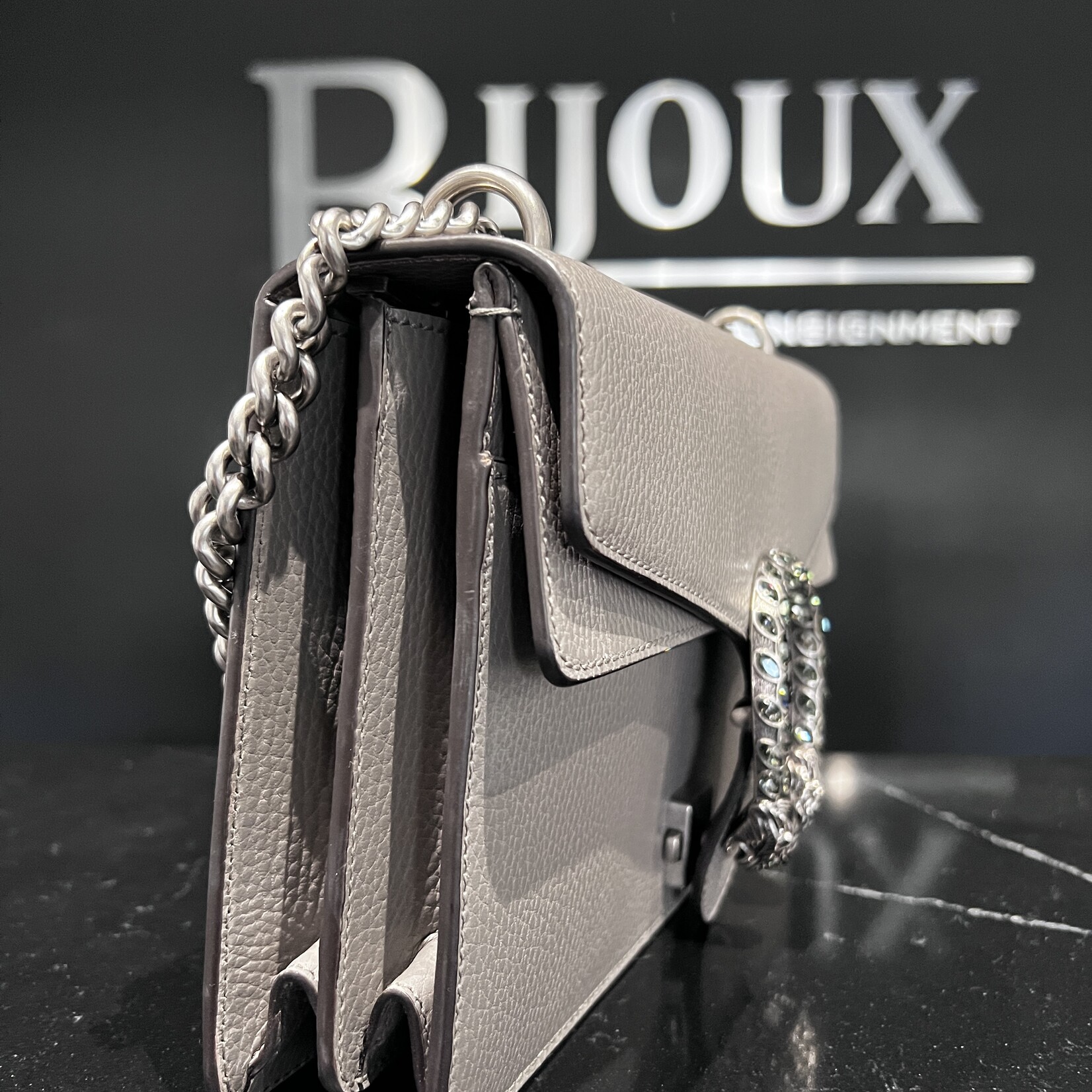 Gucci Gucci Grey Dionysus Crystal