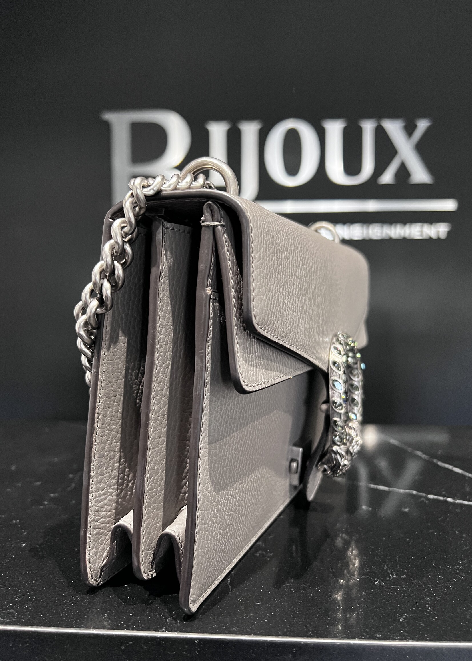 Gucci Gucci Grey Dionysus Crystal
