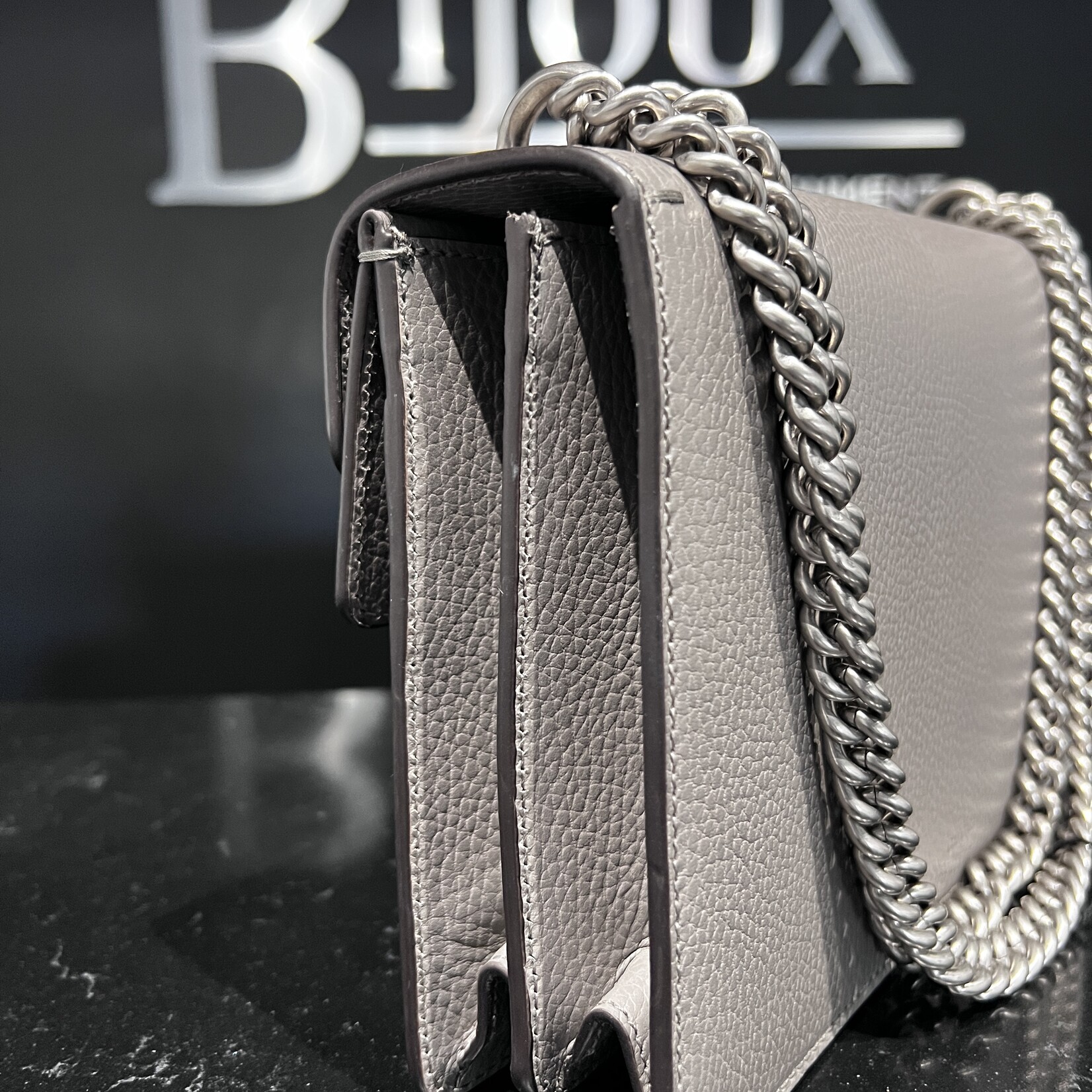 Gucci Gucci Grey Dionysus Crystal