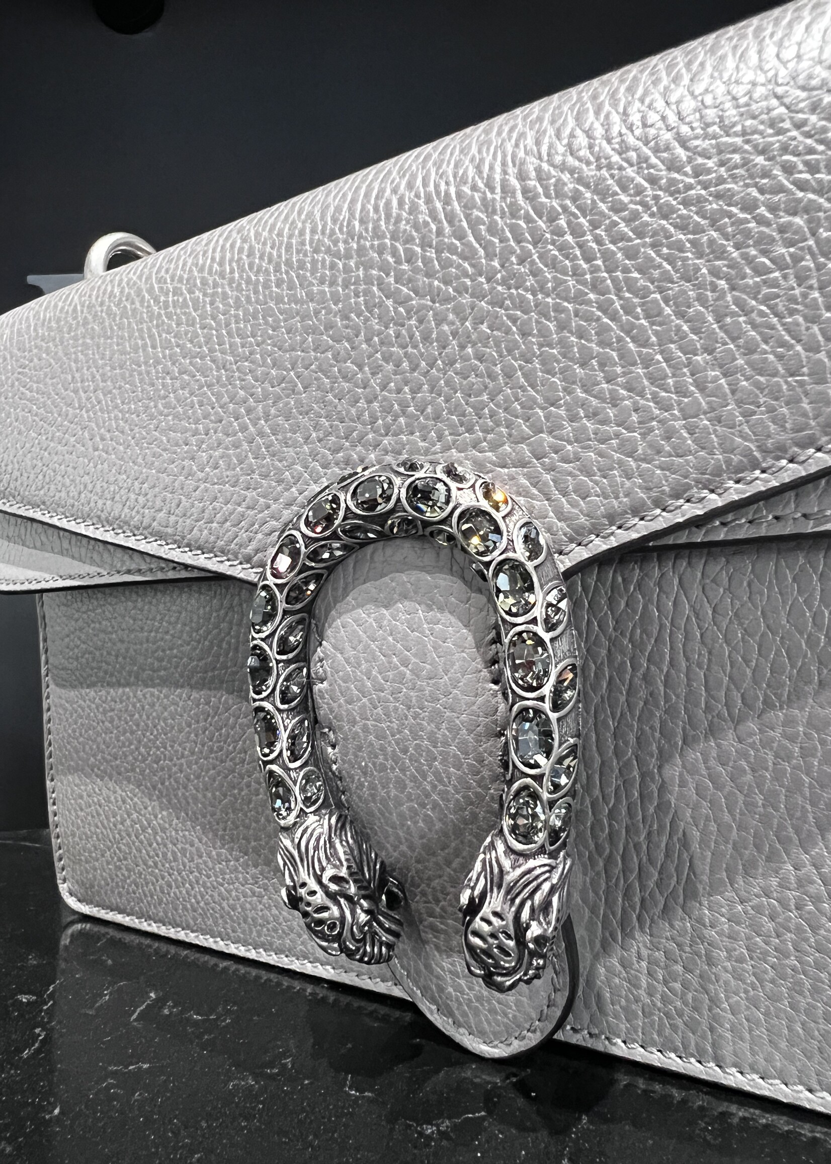 Gucci Gucci Grey Dionysus Crystal