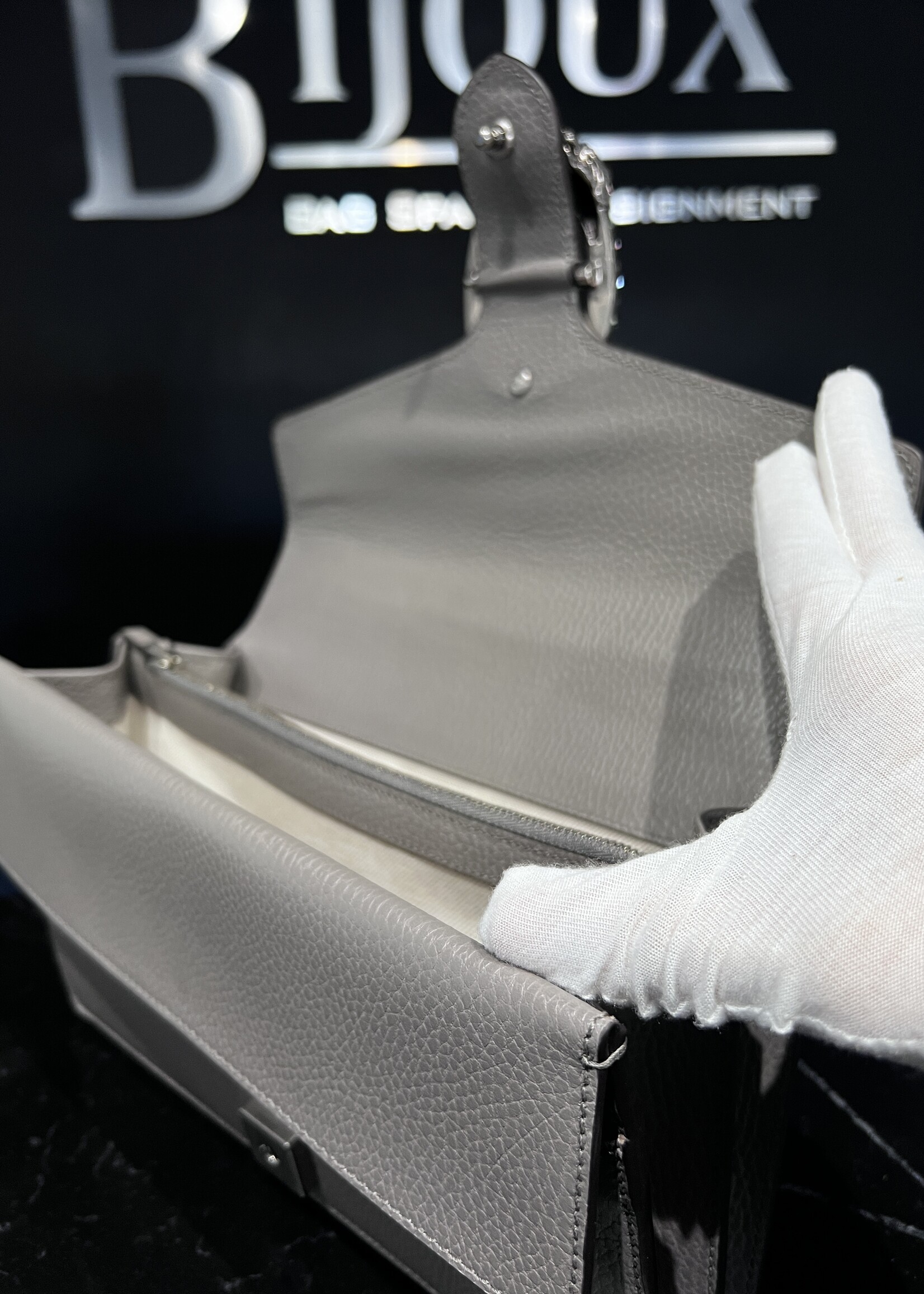 Gucci Gucci Grey Dionysus Crystal