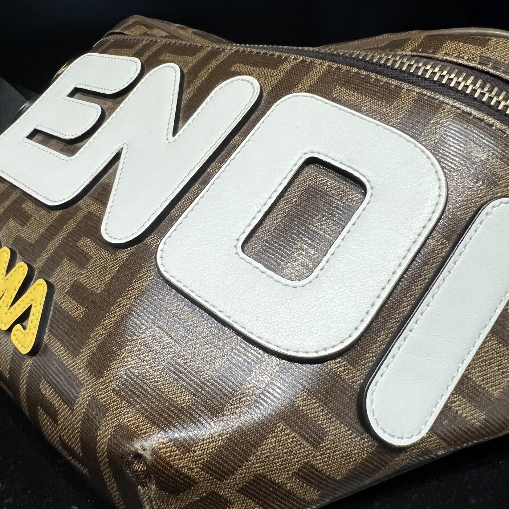 SOLD- Fendi x Fila Spalmati Mania Belt Bag