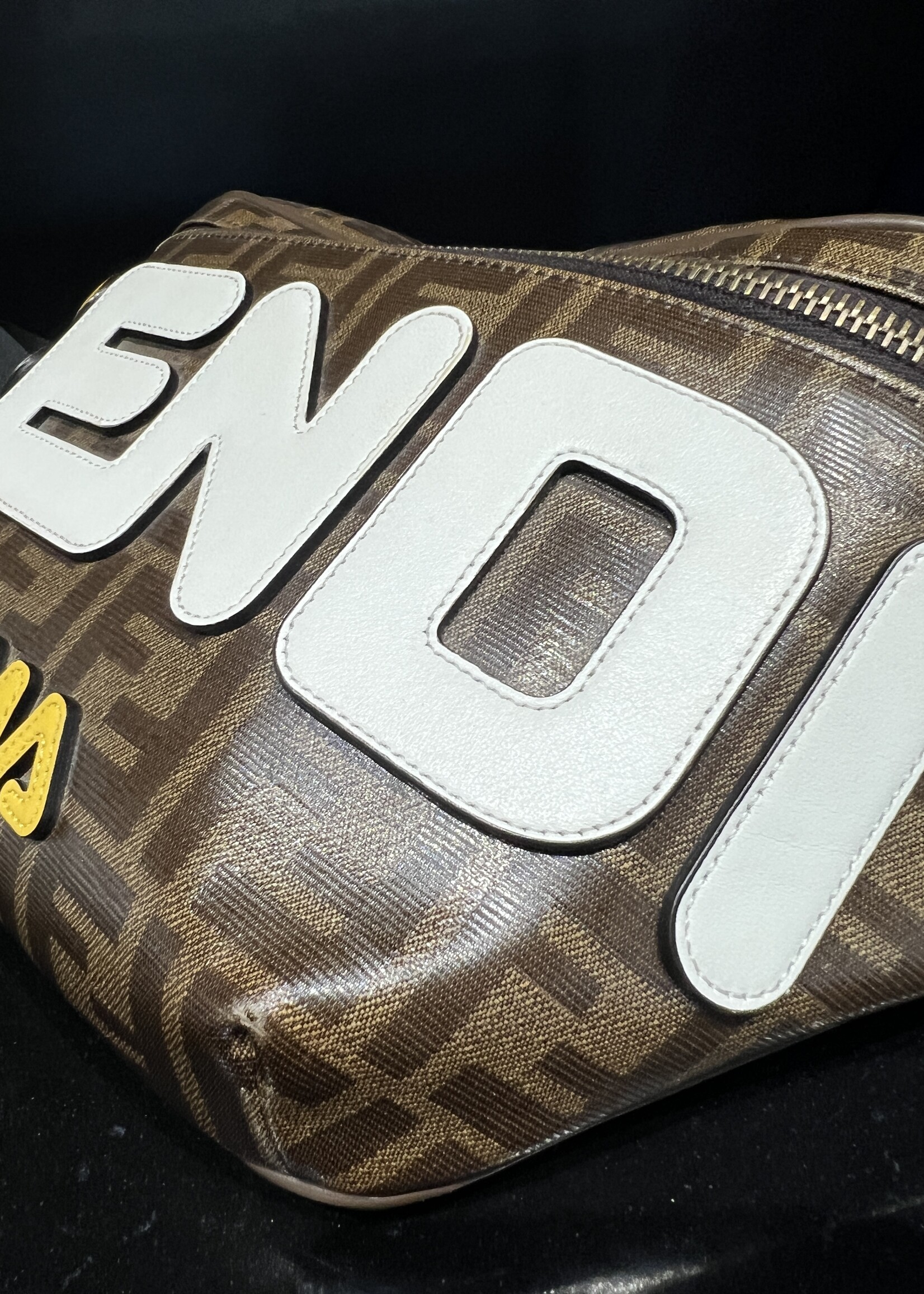 SOLD- Fendi x Fila Spalmati Mania Belt Bag