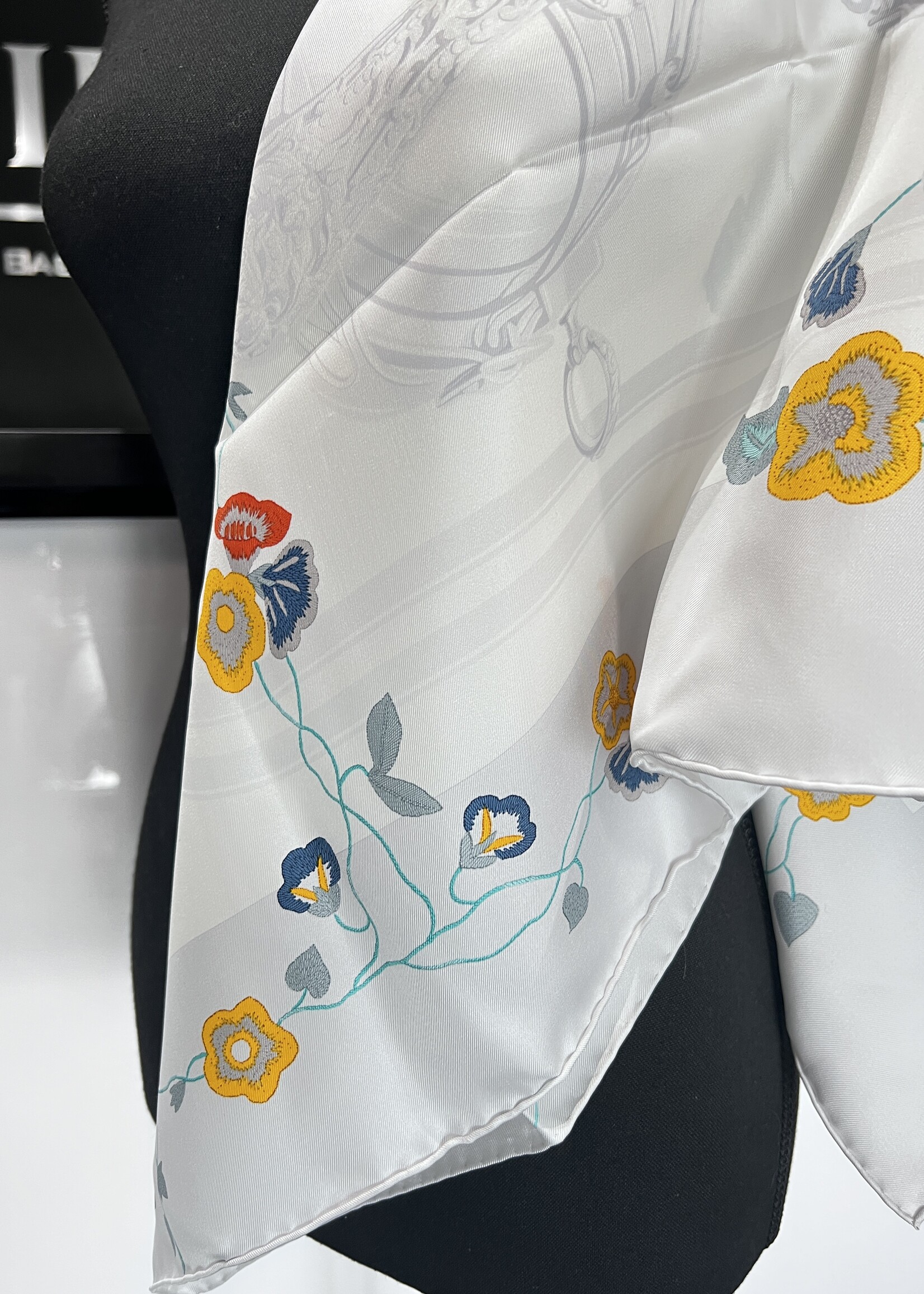 Hermes SOLD- Hermes Carre Twill Scarf 90