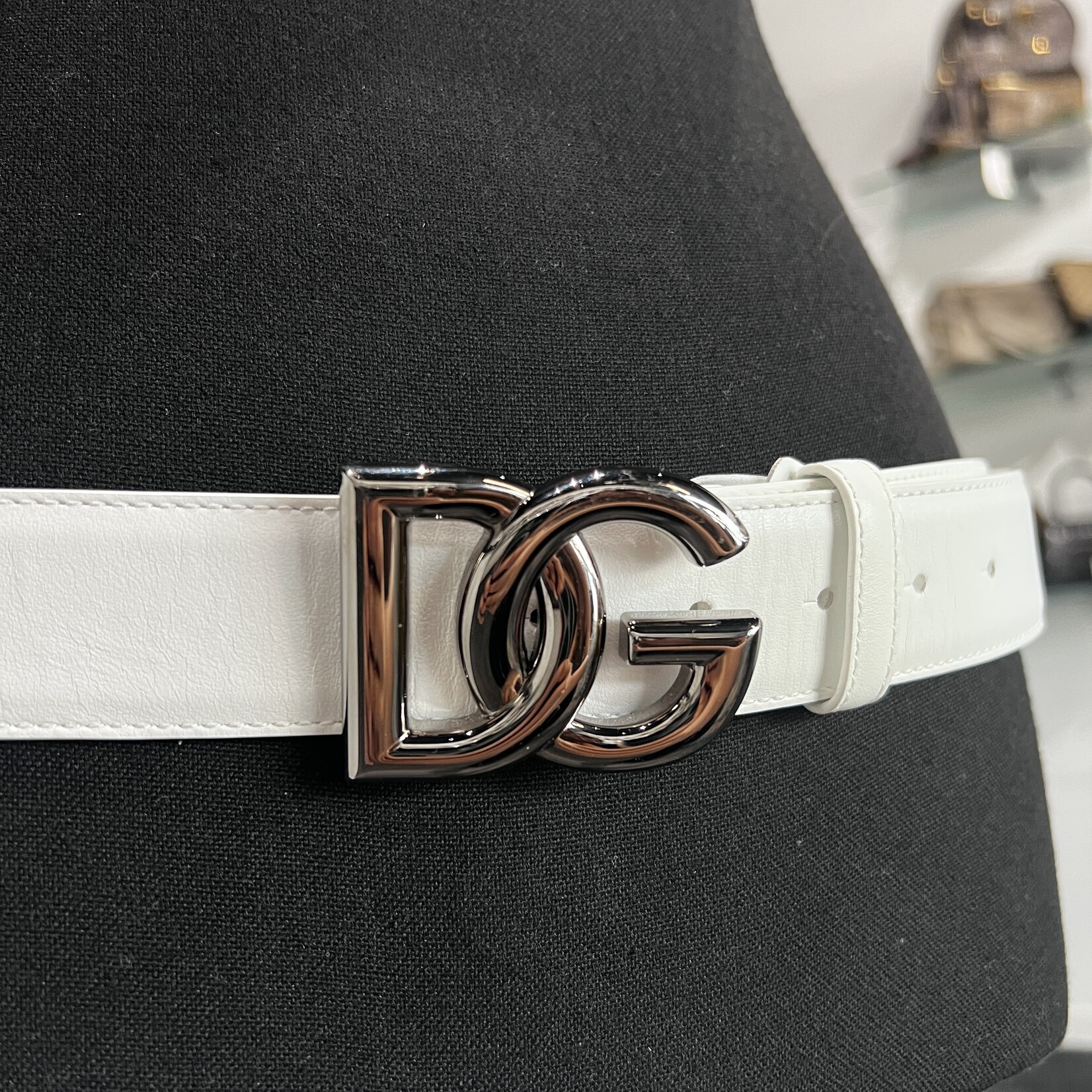Dolce & Gabbana SOLD - Dolce & Gabbana Logo Buckle Belt