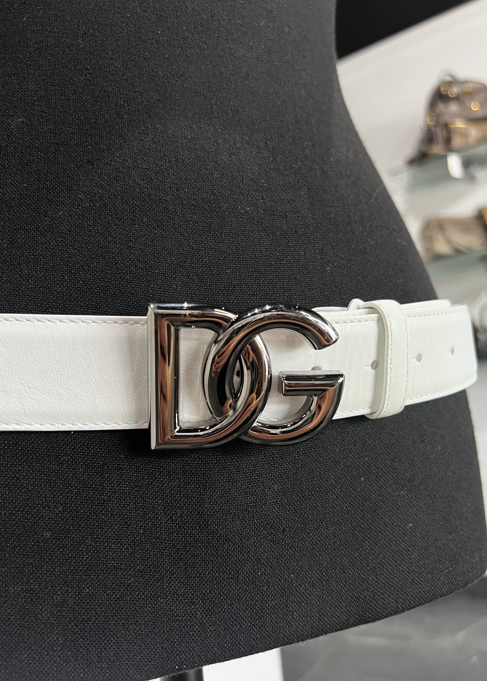 Dolce & Gabbana SOLD - Dolce & Gabbana Logo Buckle Belt