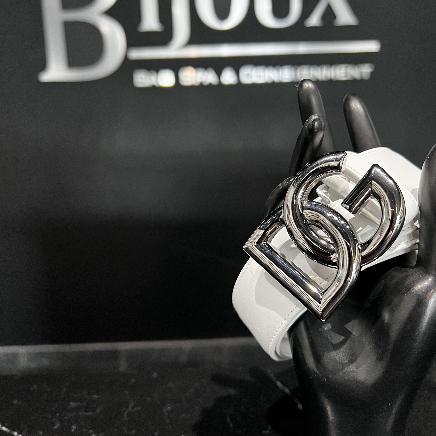 Dolce & Gabbana SOLD - Dolce & Gabbana Logo Buckle Belt