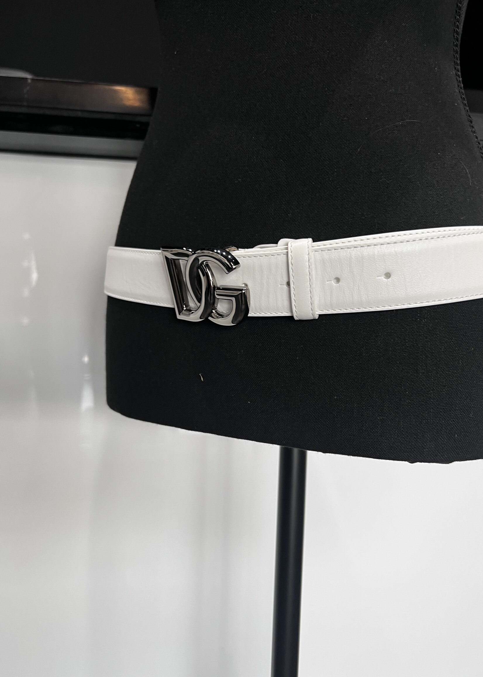 Dolce & Gabbana SOLD - Dolce & Gabbana Logo Buckle Belt