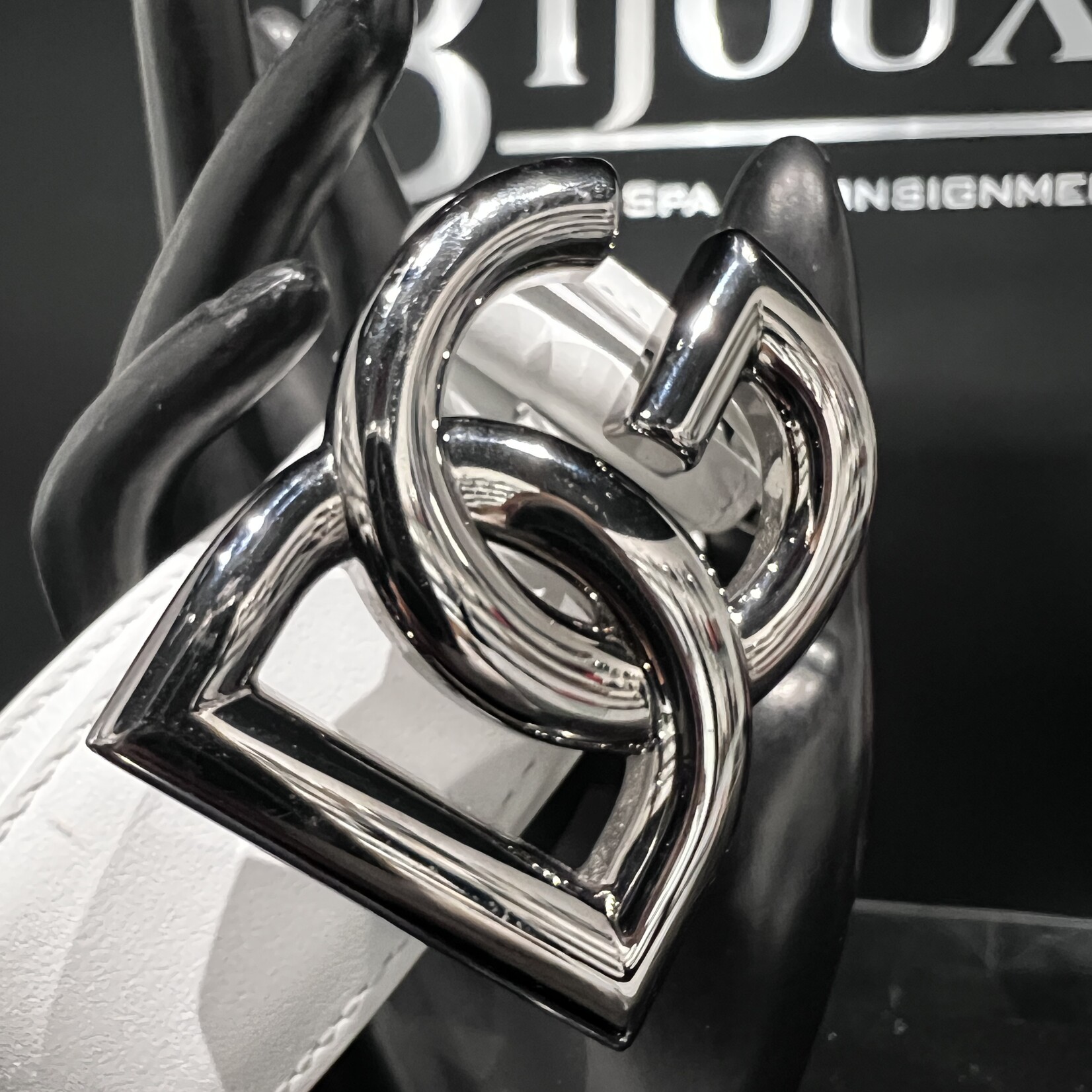 Dolce & Gabbana SOLD - Dolce & Gabbana Logo Buckle Belt