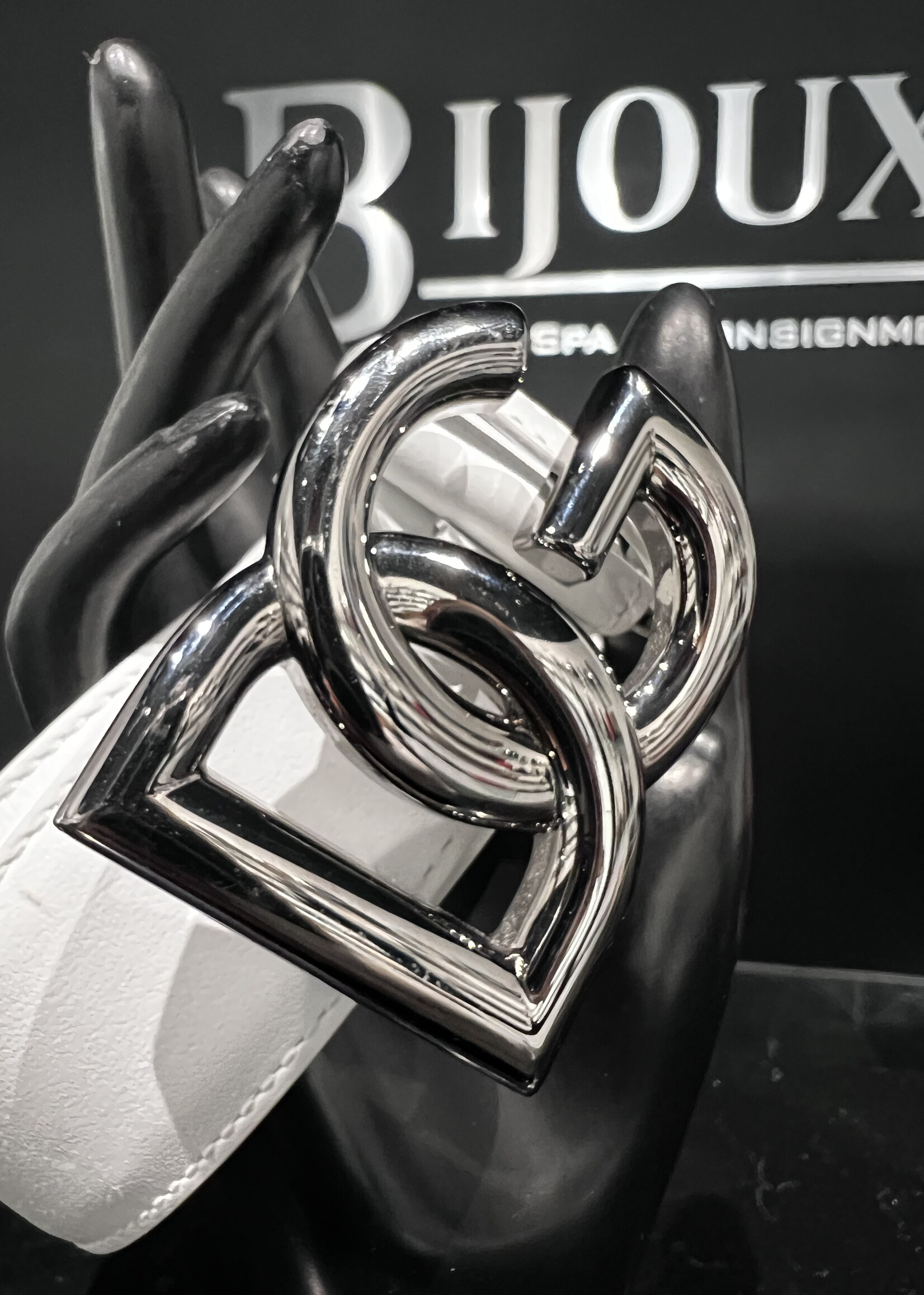 Dolce & Gabbana SOLD - Dolce & Gabbana Logo Buckle Belt