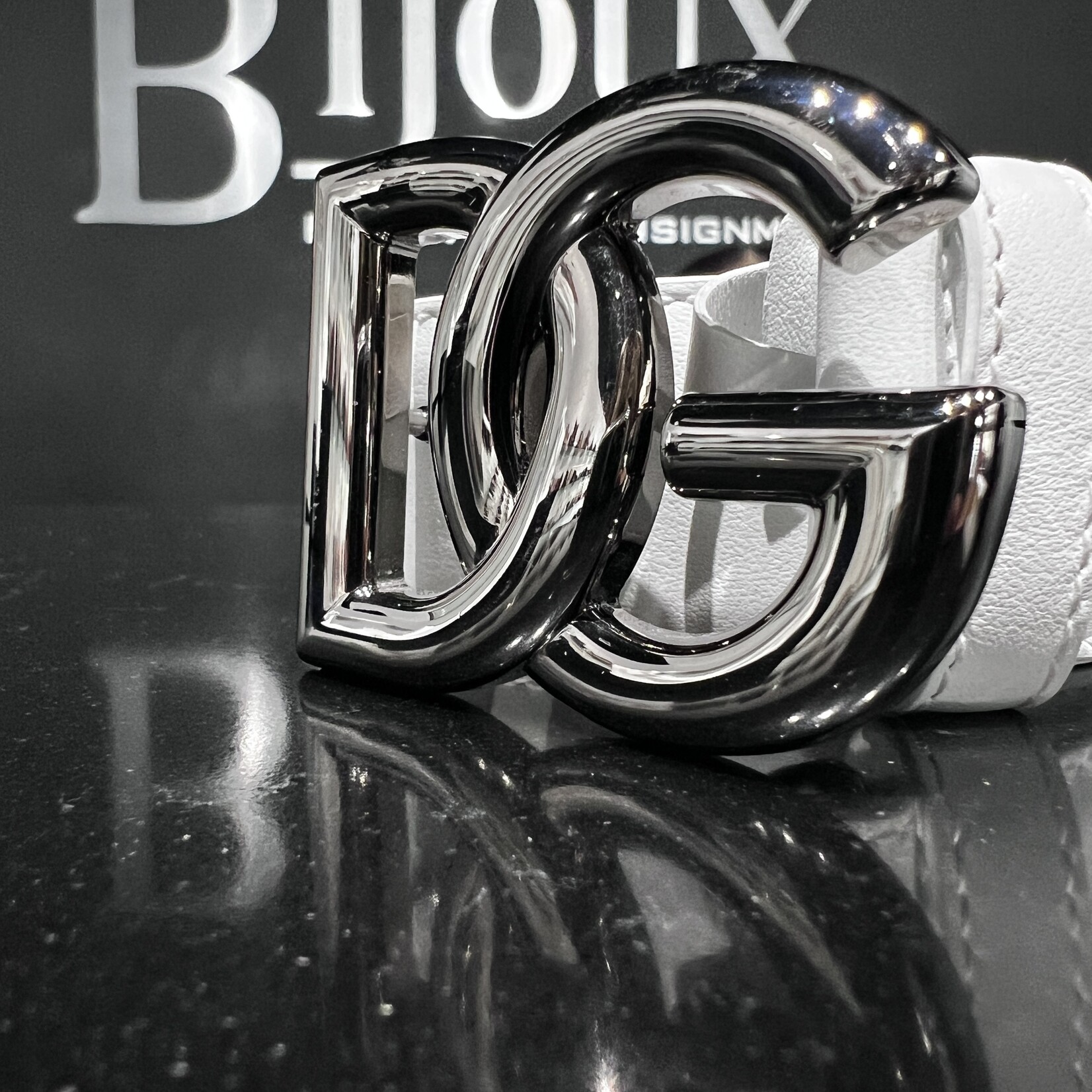 Dolce & Gabbana SOLD - Dolce & Gabbana Logo Buckle Belt